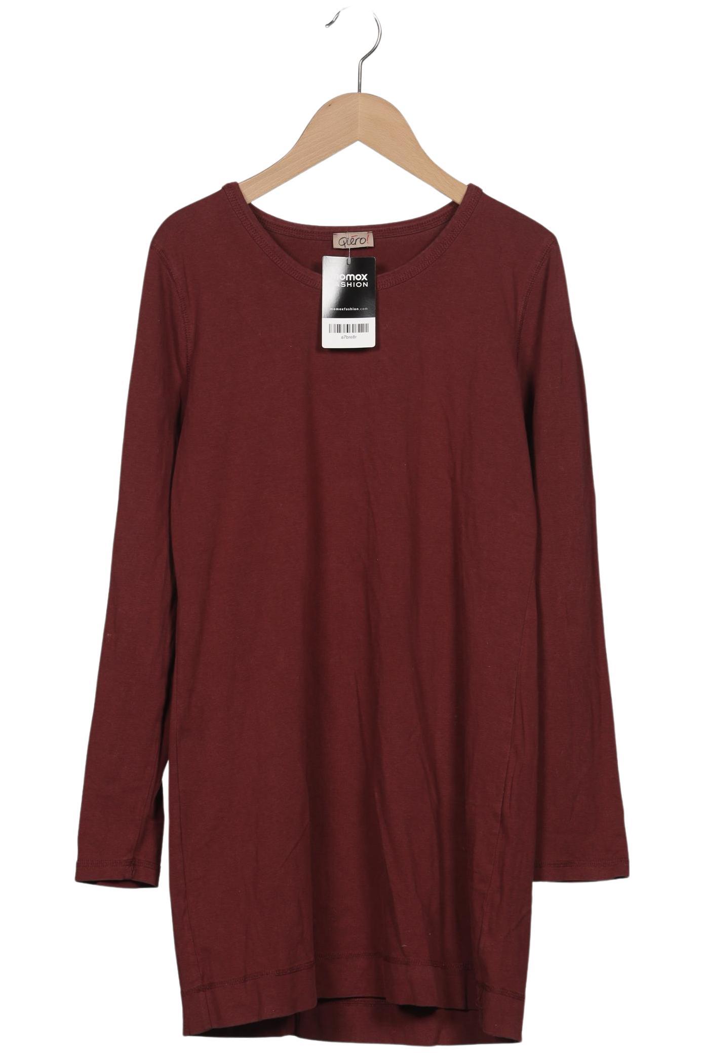 

Qiero Damen Langarmshirt, bordeaux, Gr. 40