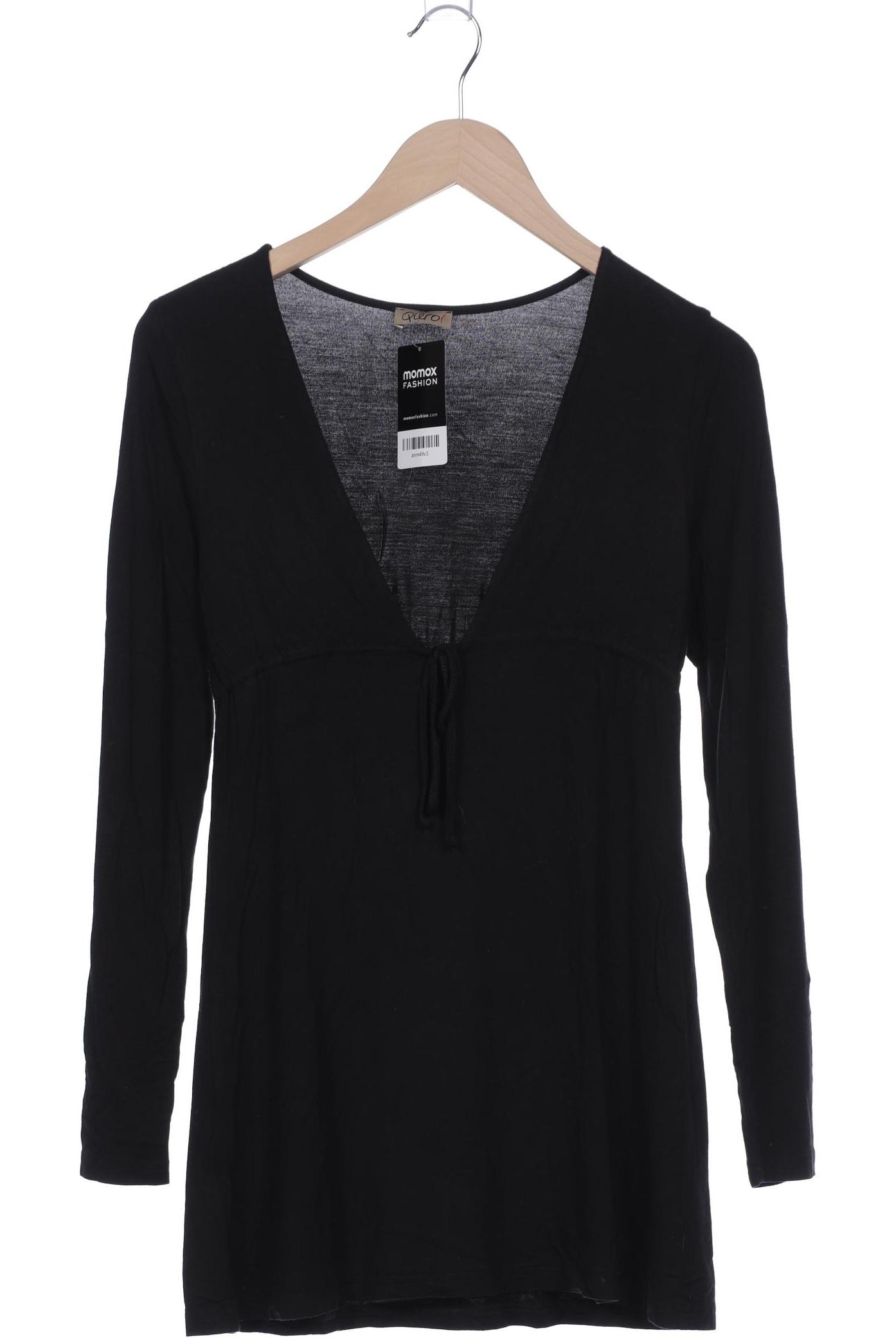 

Qiero Damen Langarmshirt, schwarz, Gr. 34