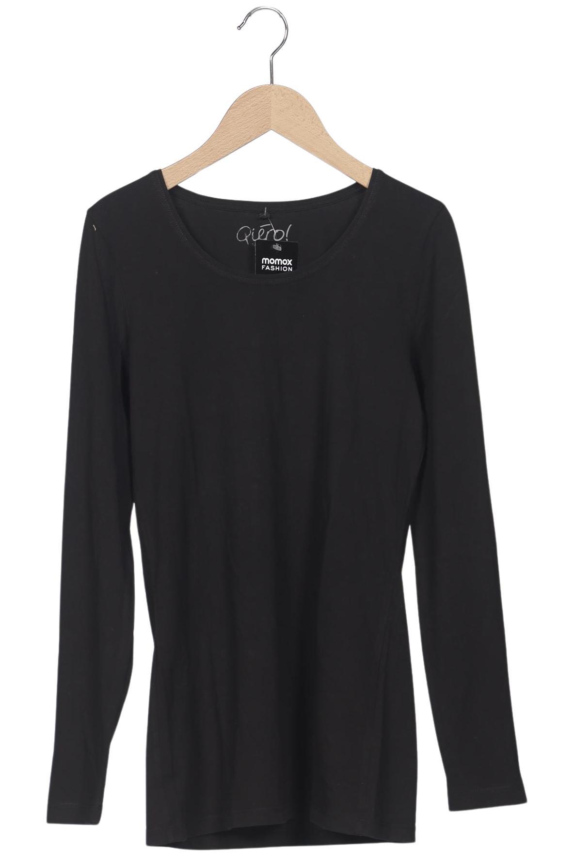 

Qiero Damen Langarmshirt, schwarz, Gr. 36