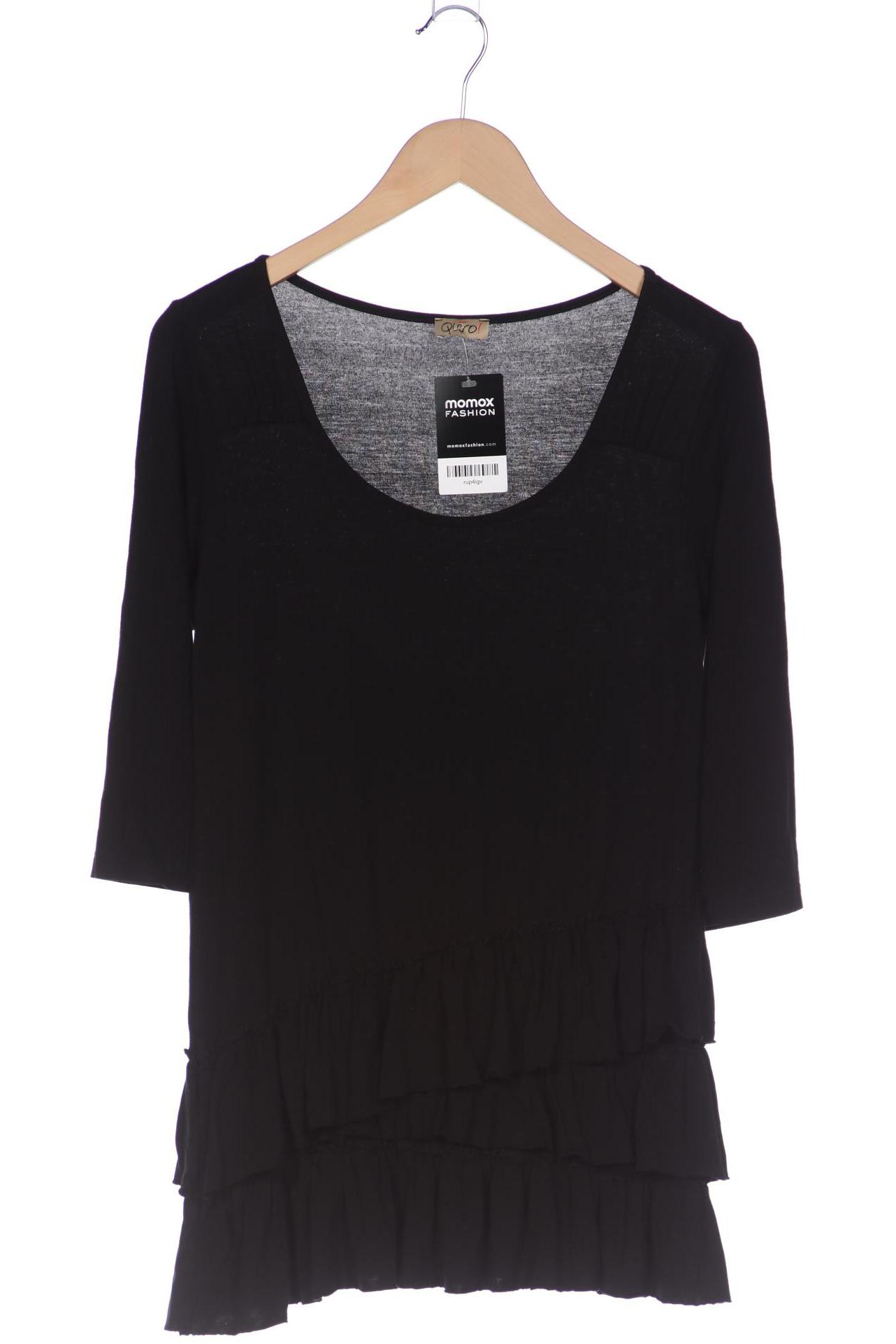 

Qiero Damen Langarmshirt, schwarz, Gr. 40