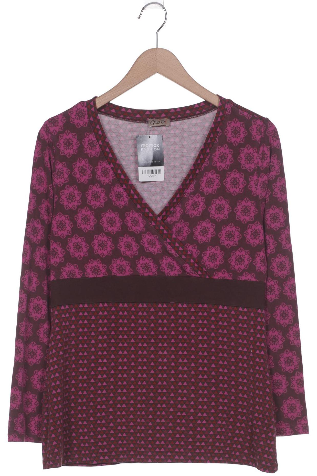 

Qiero Damen Langarmshirt, braun, Gr. 38