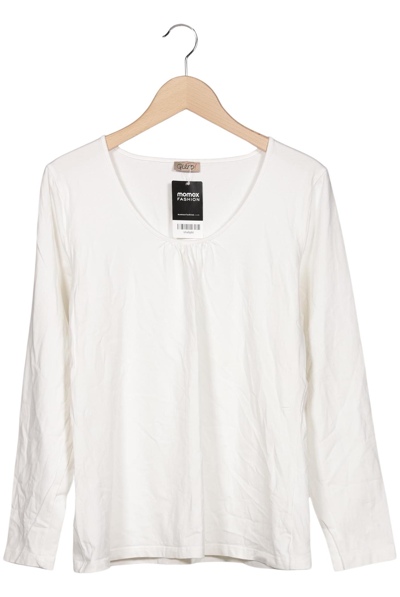 

Qiero Damen Langarmshirt, weiß, Gr. 46