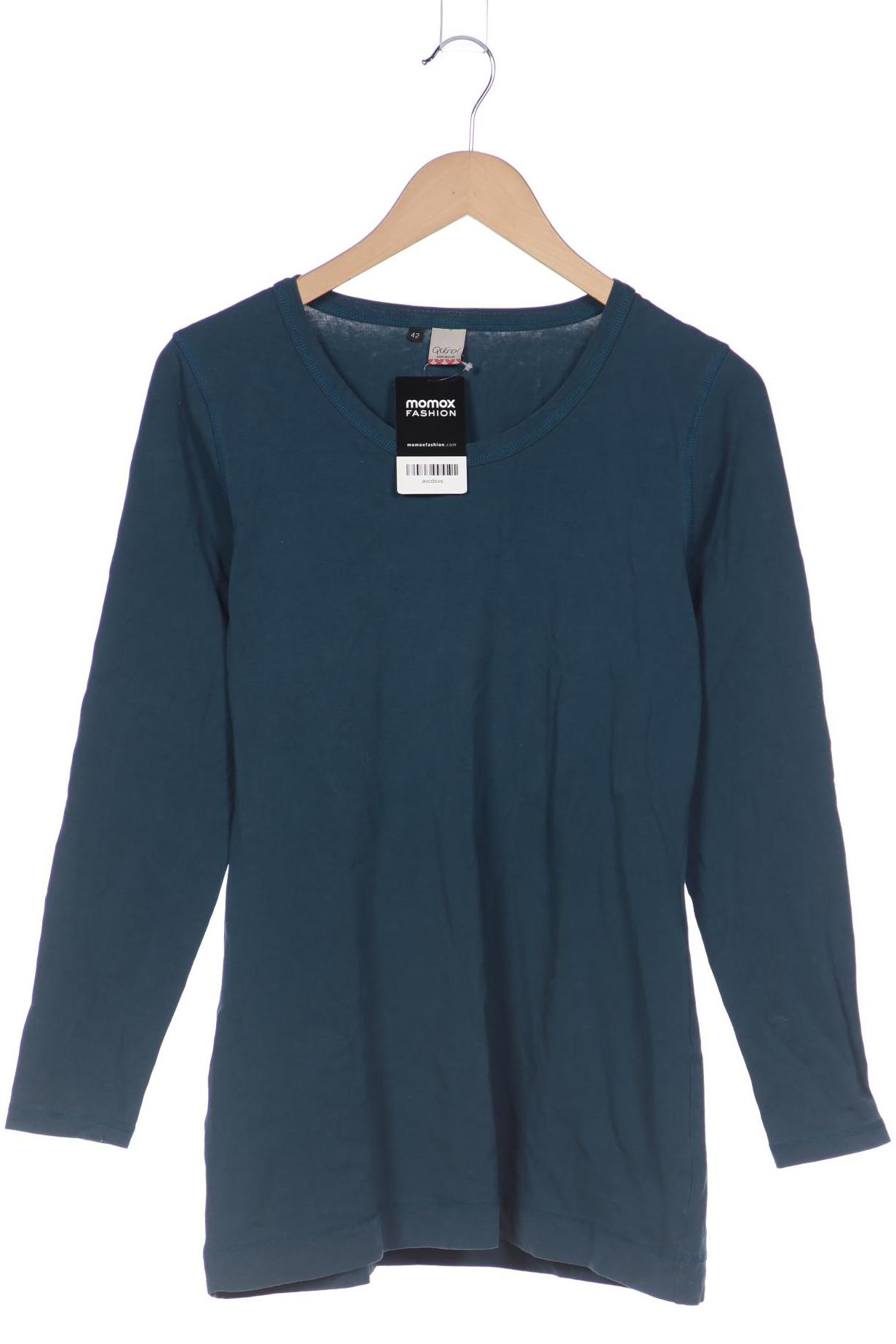 

Qiero Damen Langarmshirt, türkis, Gr. 42