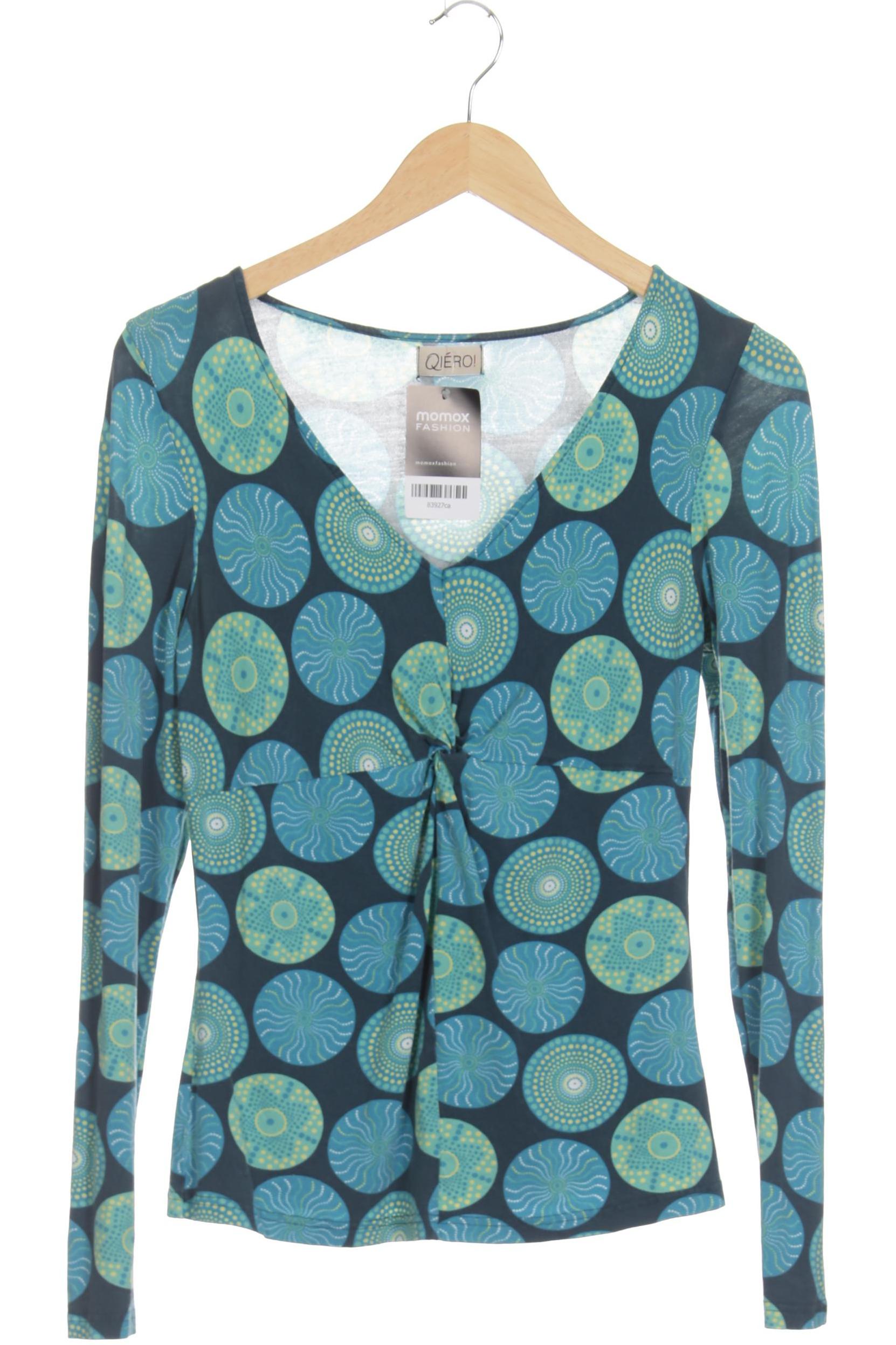 

Qiero Damen Langarmshirt, blau, Gr. 36