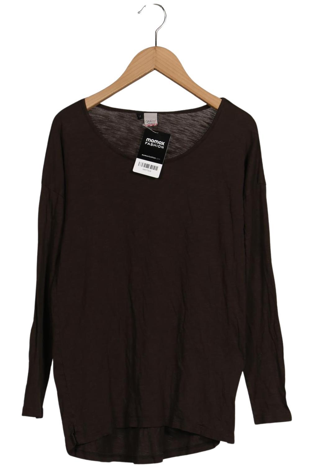 

Qiero Damen Langarmshirt, braun, Gr. 34
