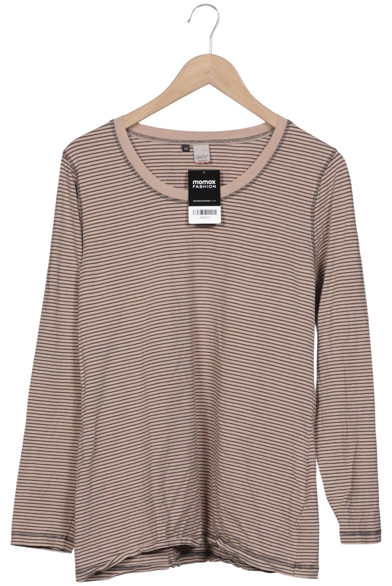 

Qiero Damen Langarmshirt, beige, Gr. 46
