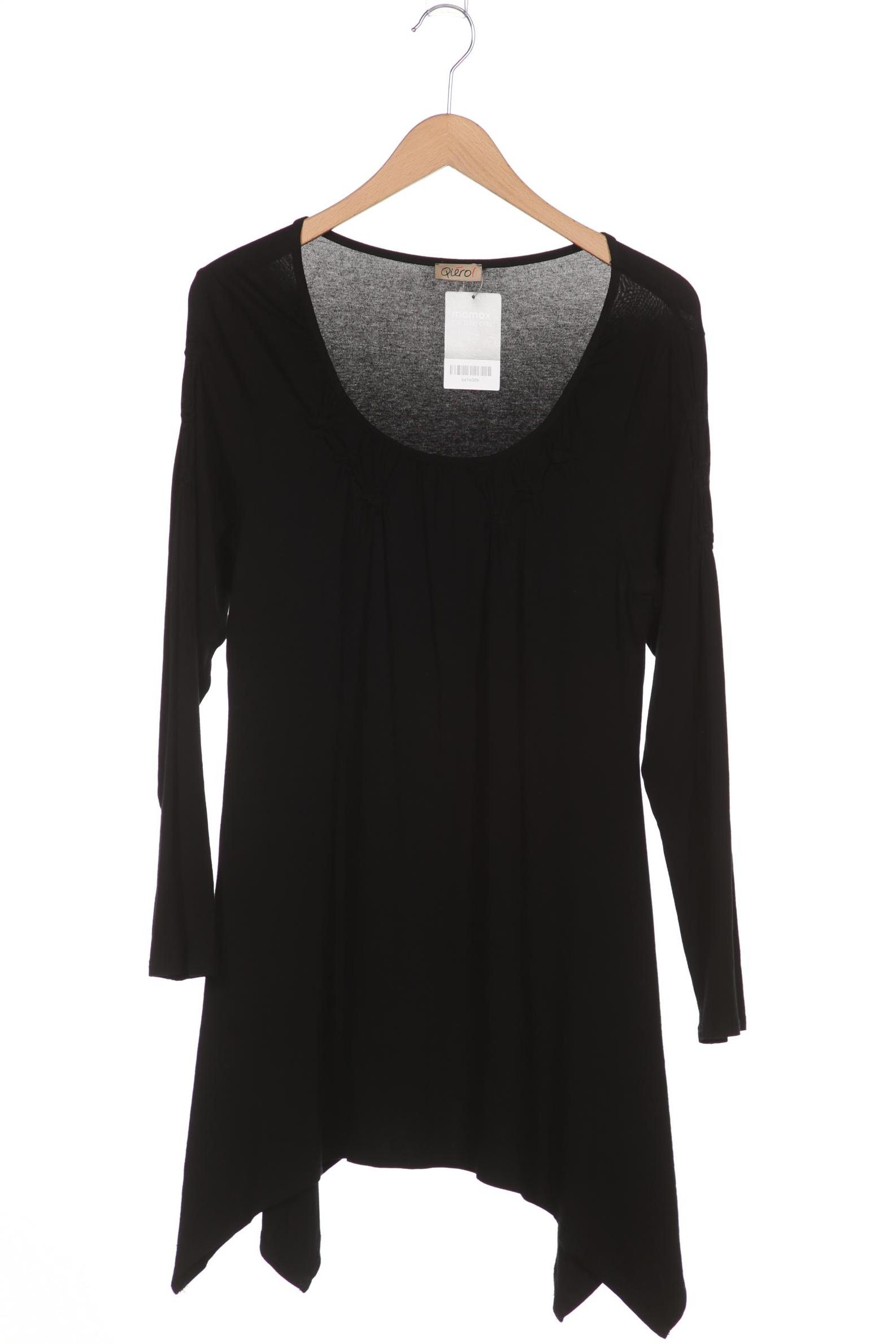 

Qiero Damen Langarmshirt, schwarz, Gr. 44