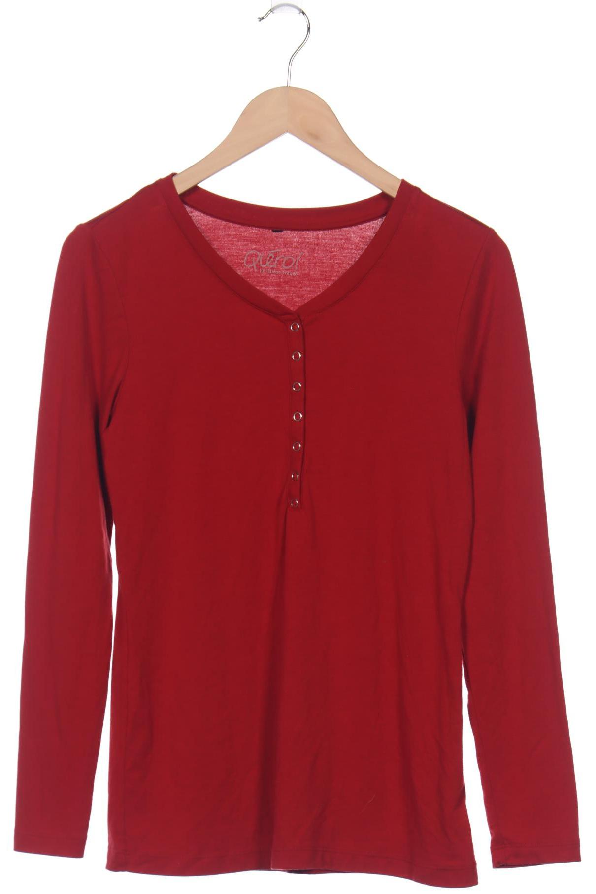 

Qiero Damen Langarmshirt, bordeaux, Gr. 36