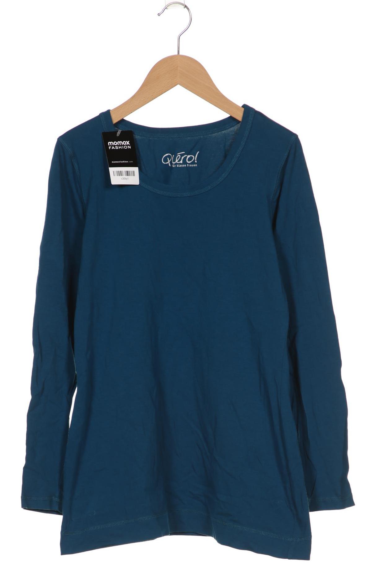 

Qiero Damen Langarmshirt, blau, Gr. 40