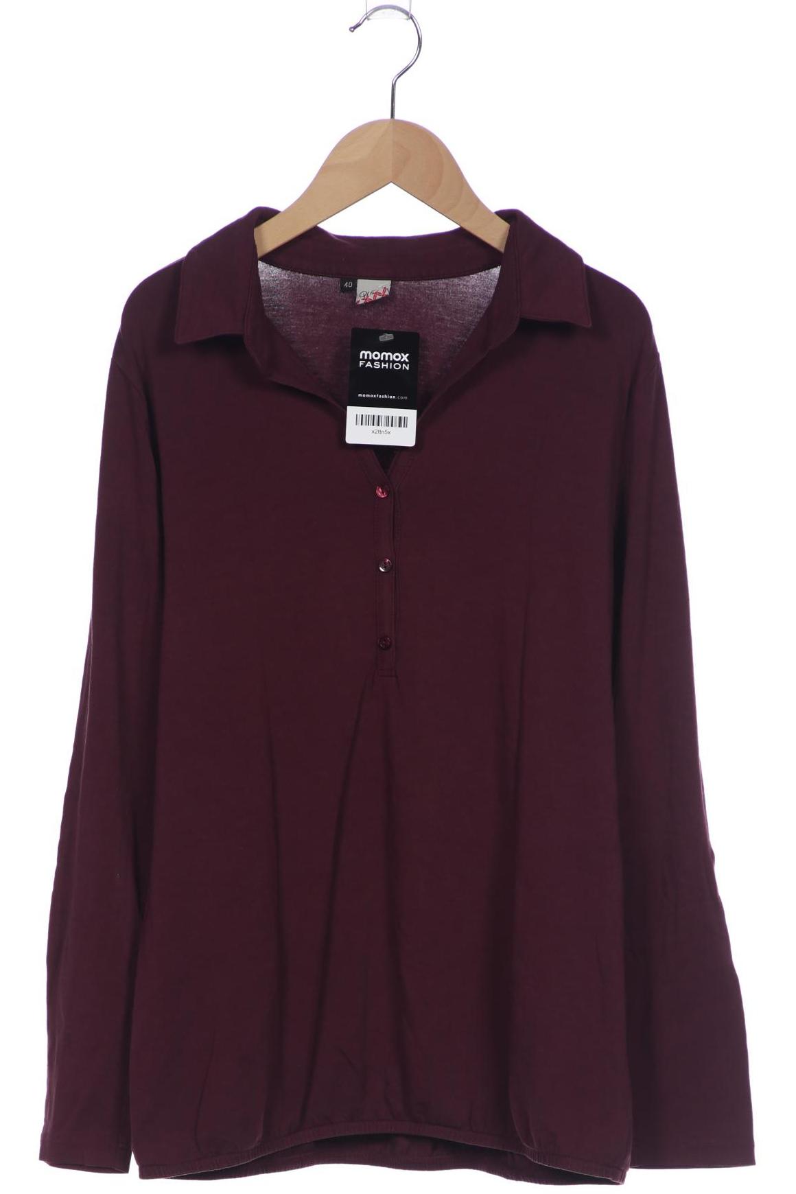 

Qiero Damen Langarmshirt, bordeaux, Gr. 40