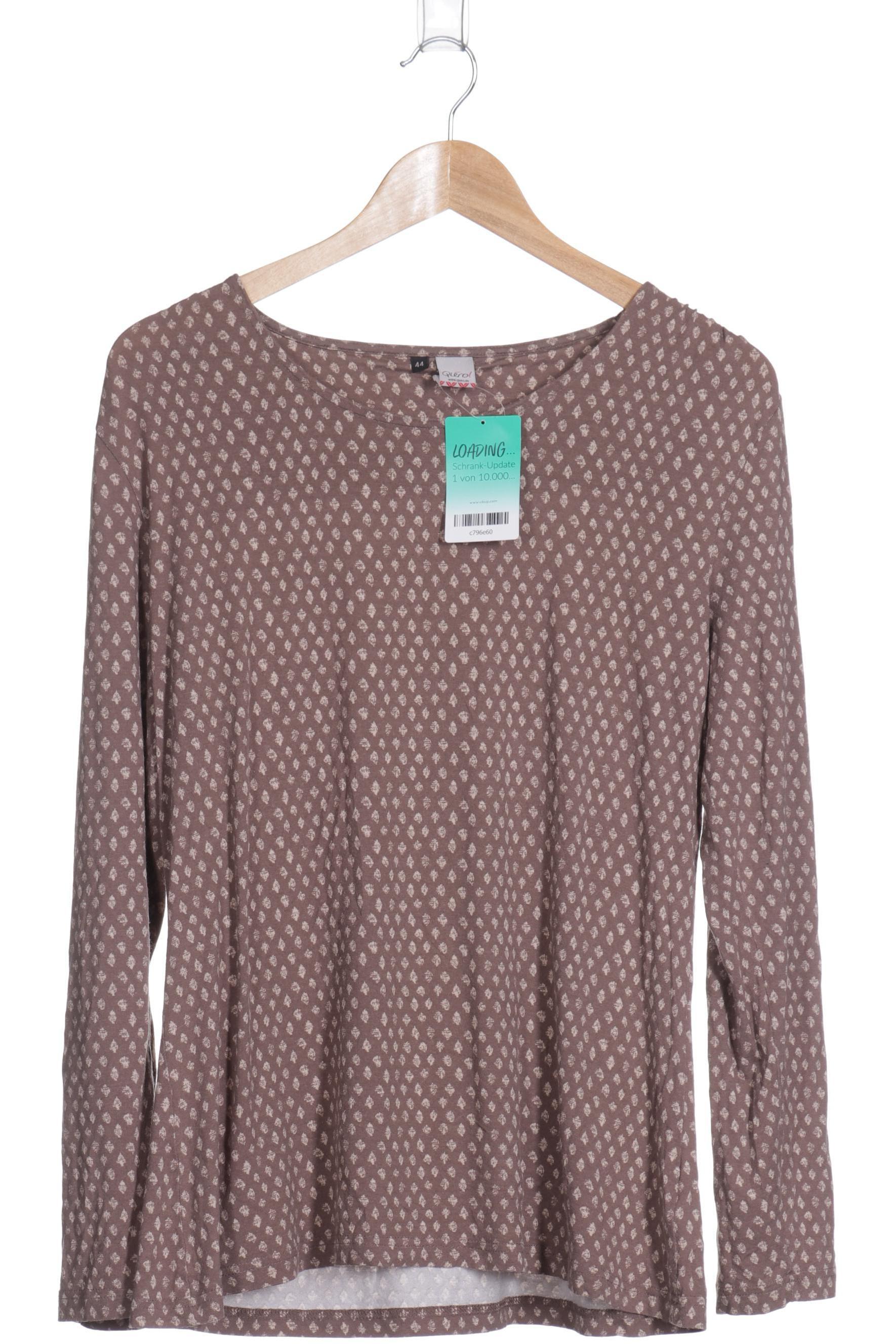 

Qiero Damen Langarmshirt, braun, Gr. 44