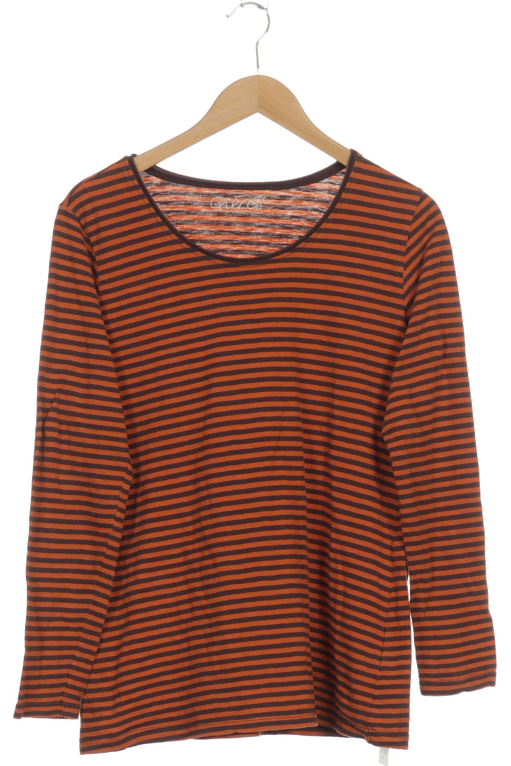 

Qiero Damen Langarmshirt, orange, Gr. 44