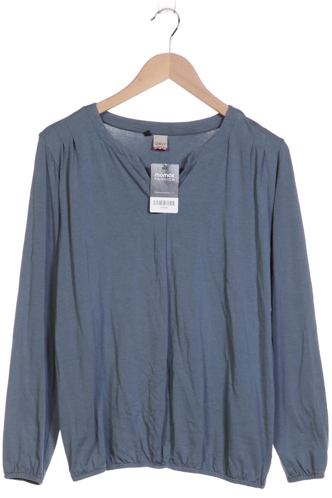 

Qiero Damen Langarmshirt, blau, Gr. 40