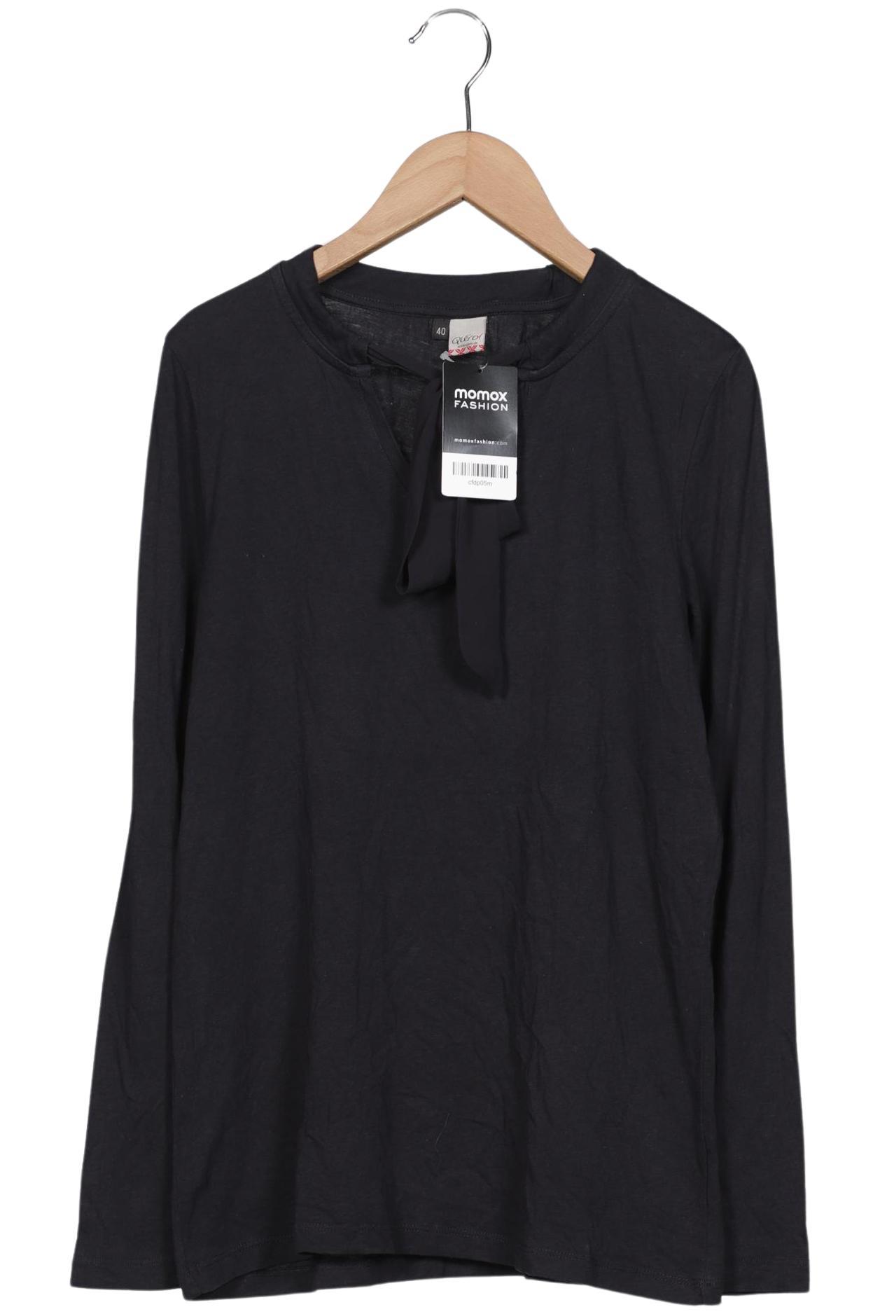 

Qiero Damen Langarmshirt, marineblau, Gr. 40
