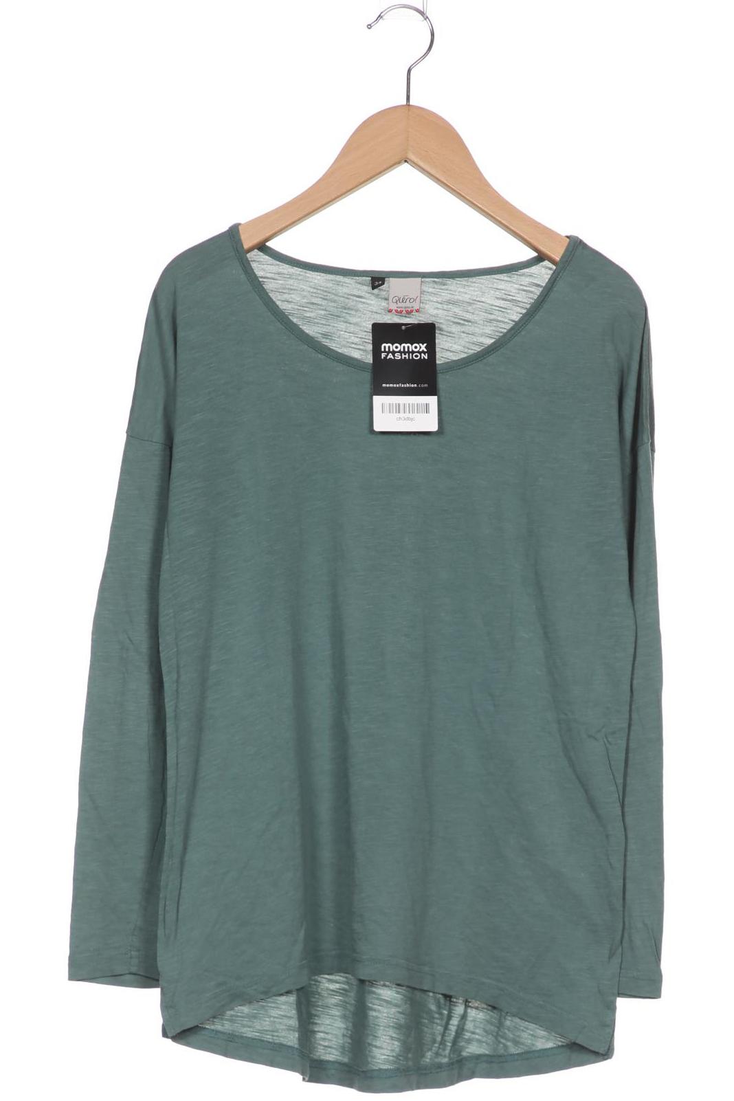 

Qiero Damen Langarmshirt, türkis, Gr. 34