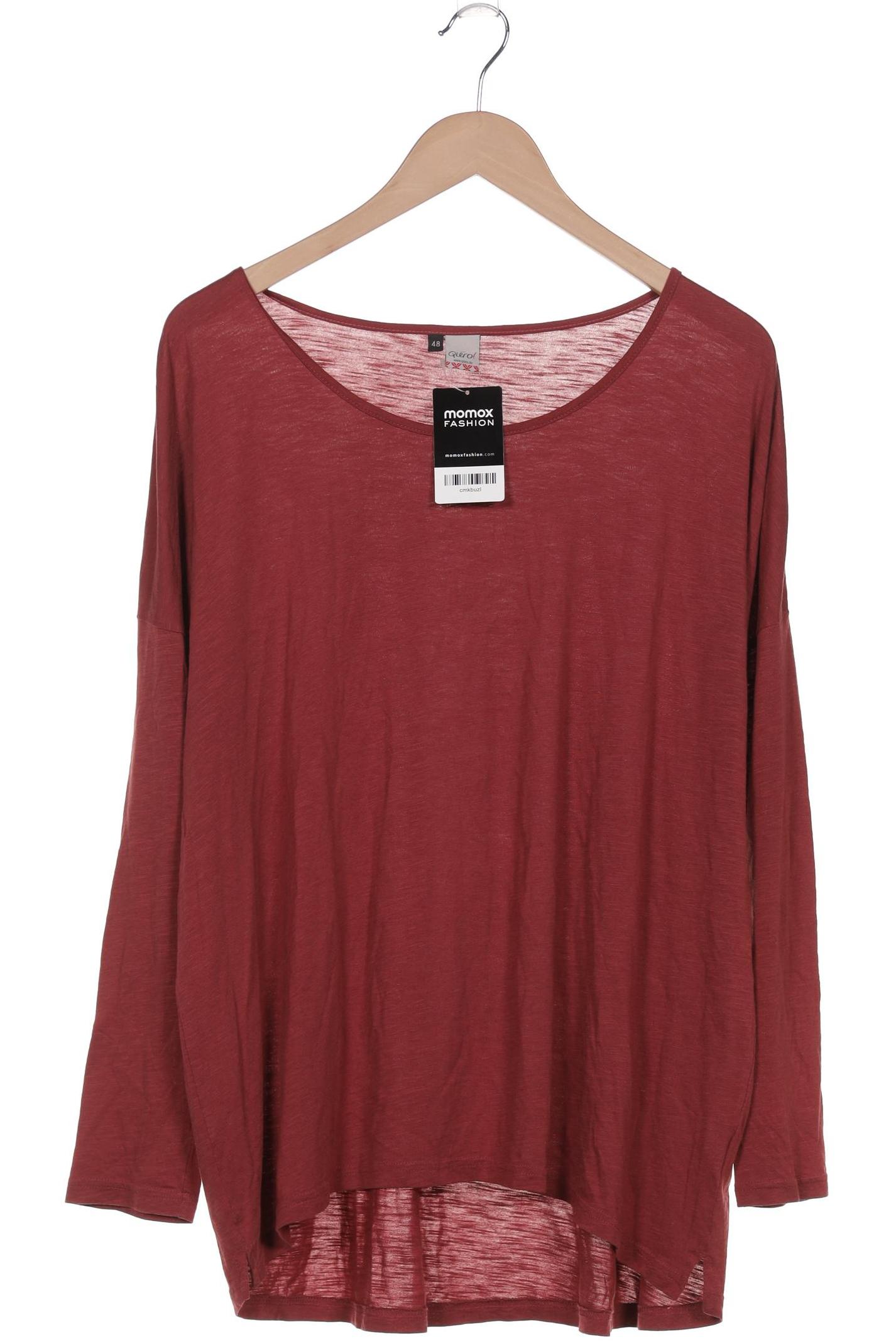 

Qiero Damen Langarmshirt, rot, Gr. 48