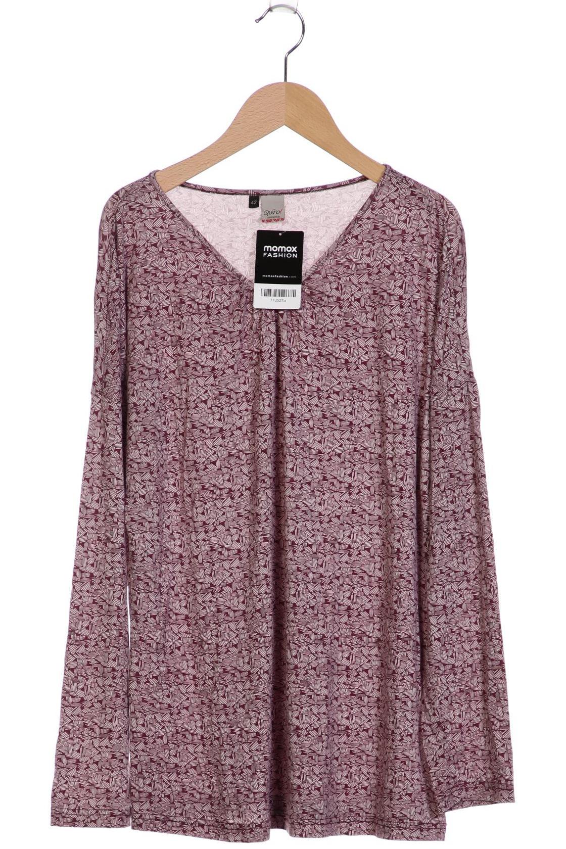 

Qiero Damen Langarmshirt, bordeaux, Gr. 42