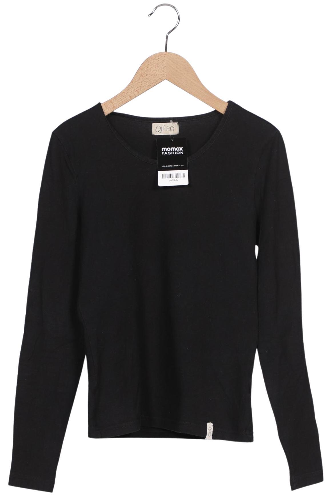 

Qiero Damen Langarmshirt, schwarz, Gr. 36