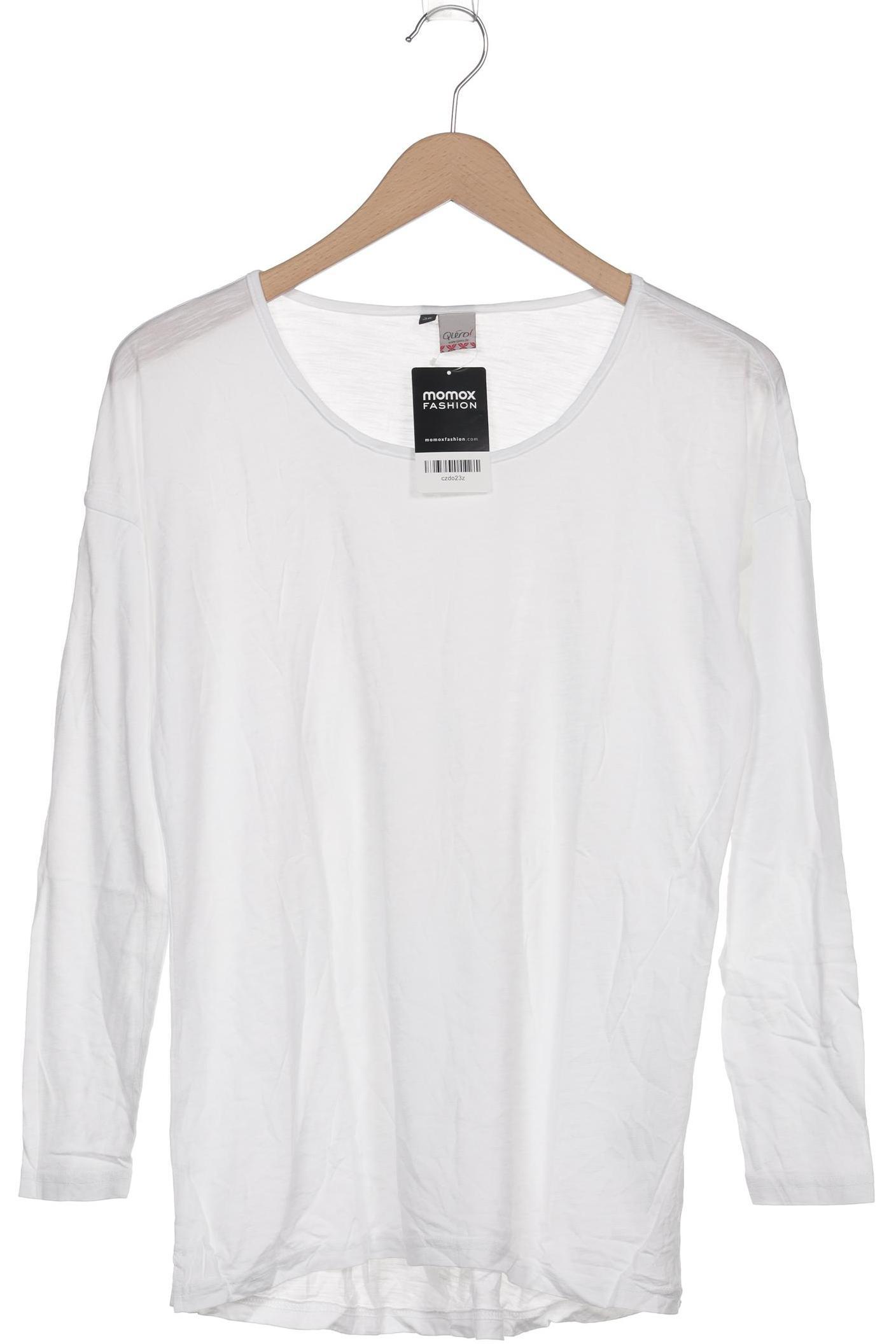 

Qiero Damen Langarmshirt, weiß, Gr. 36