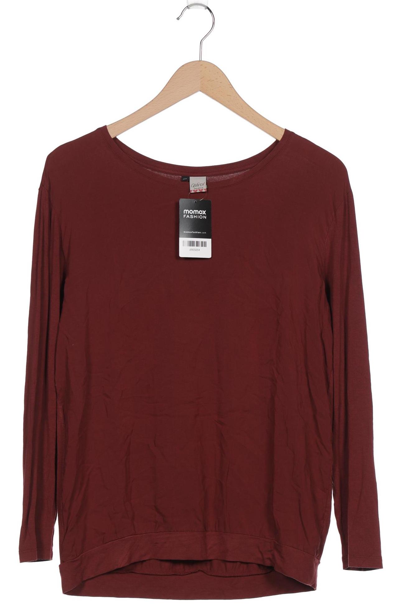 

Qiero Damen Langarmshirt, bordeaux, Gr. 38