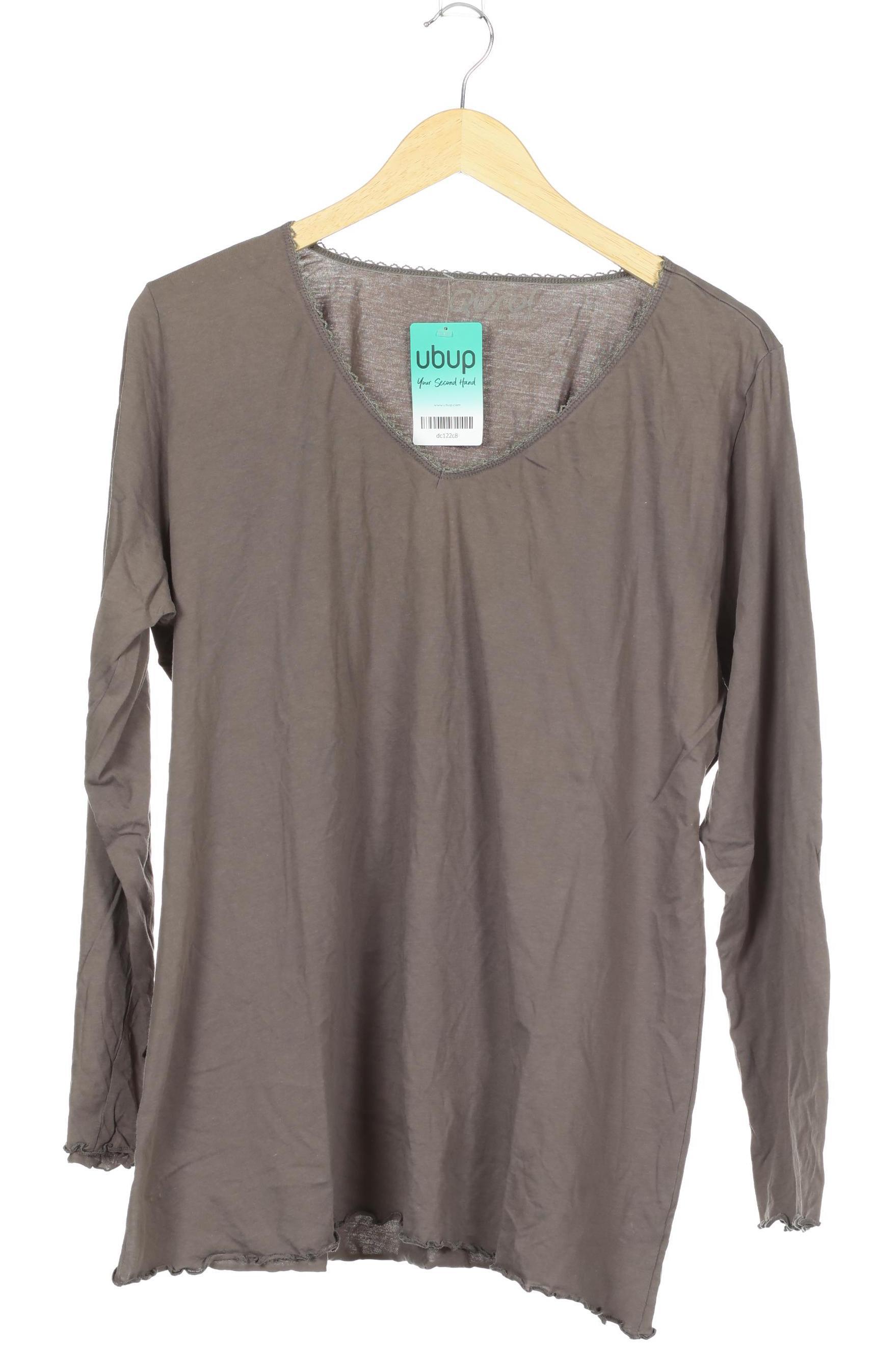 

Qiero Damen Langarmshirt, grau, Gr. 50
