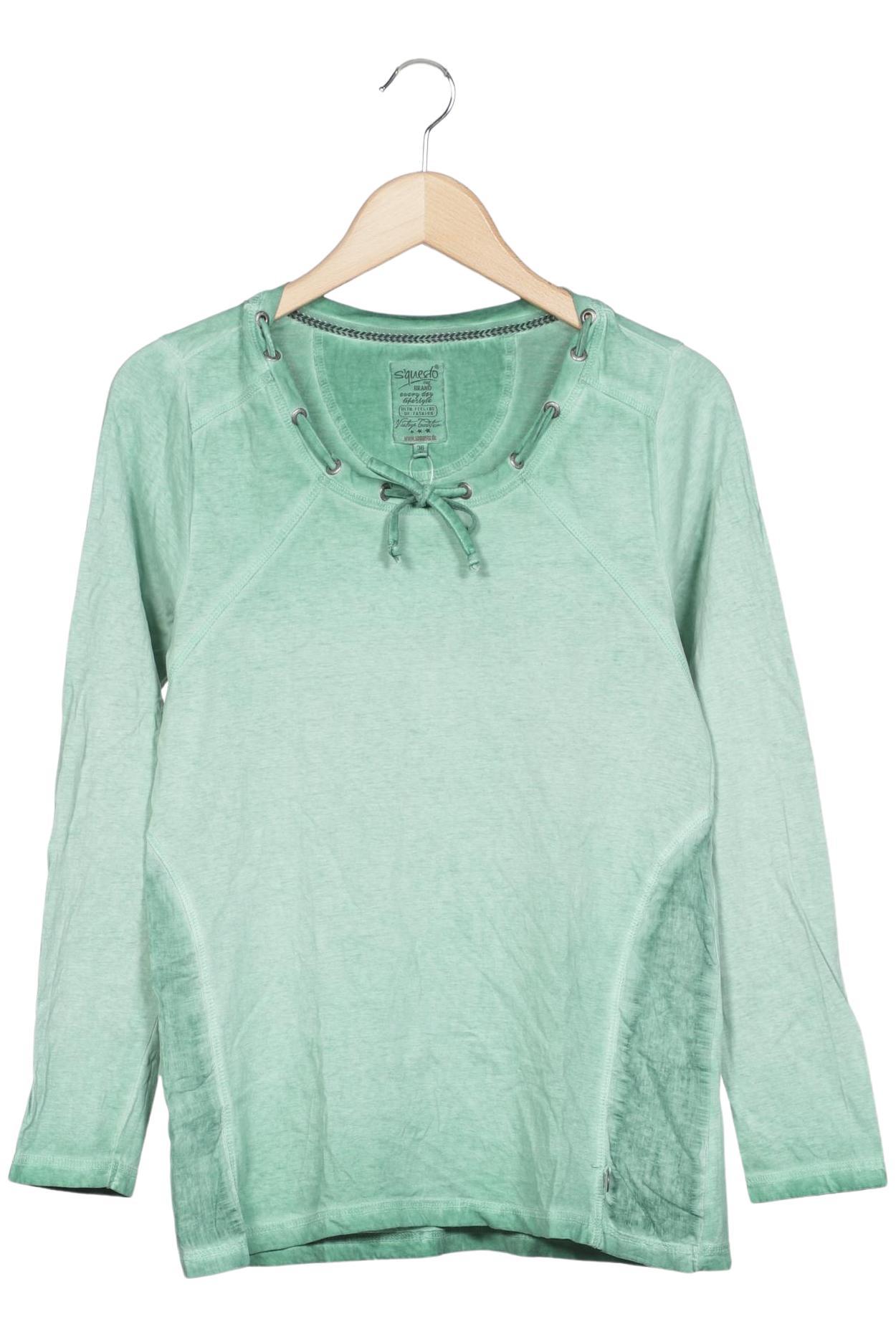 

Qiero Damen Langarmshirt, hellgrün, Gr. 36