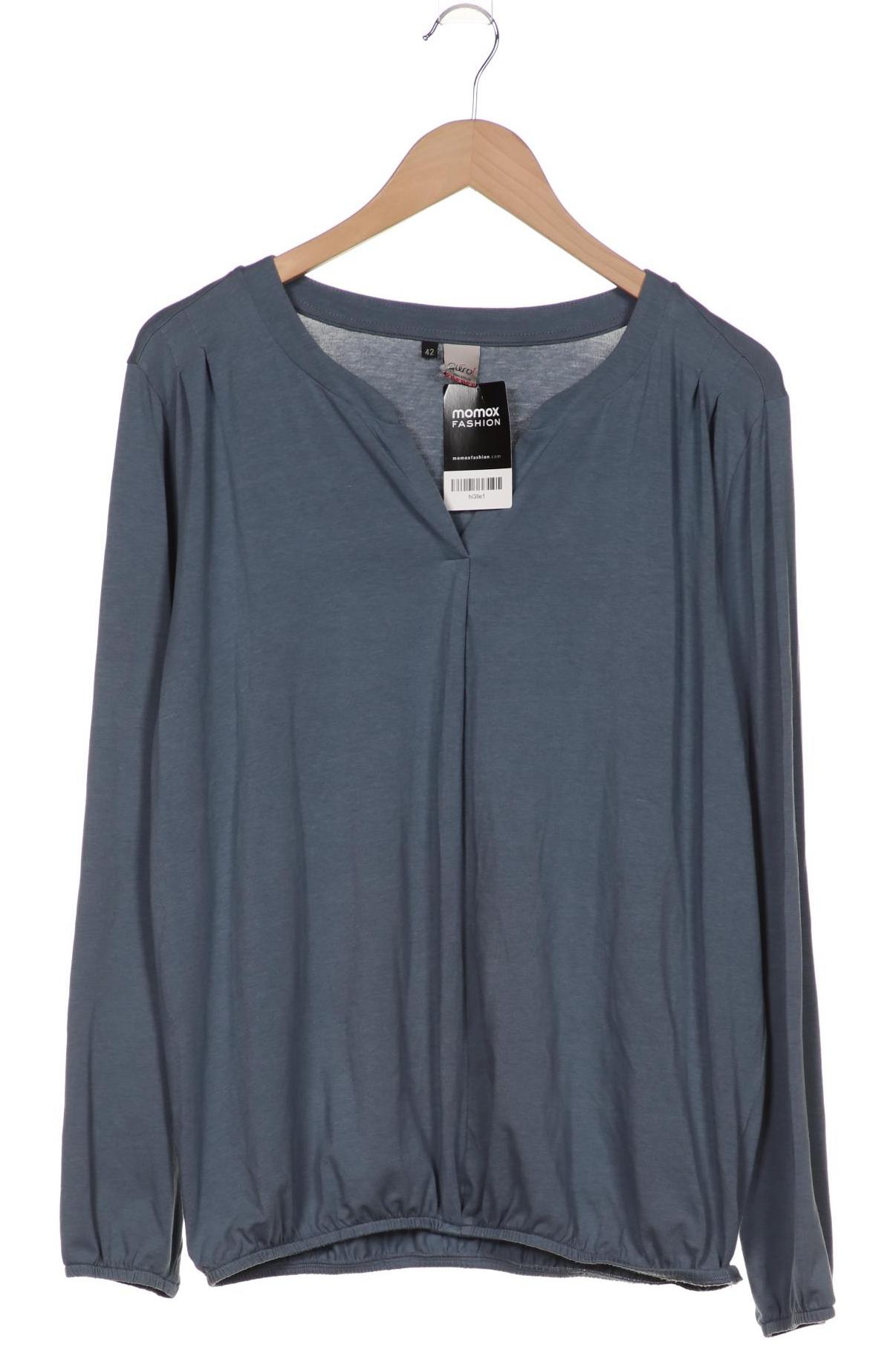 

Qiero Damen Langarmshirt, blau, Gr. 42