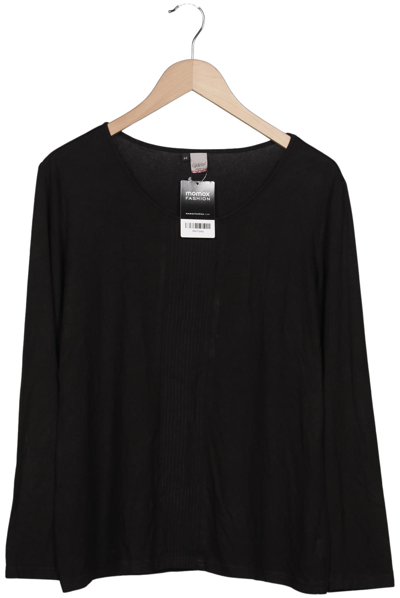 

Qiero Damen Langarmshirt, schwarz, Gr. 44