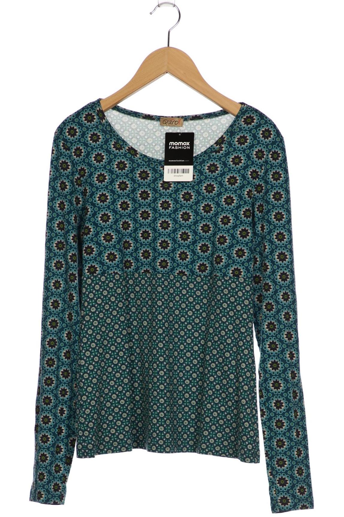 

Qiero Damen Langarmshirt, blau, Gr. 34
