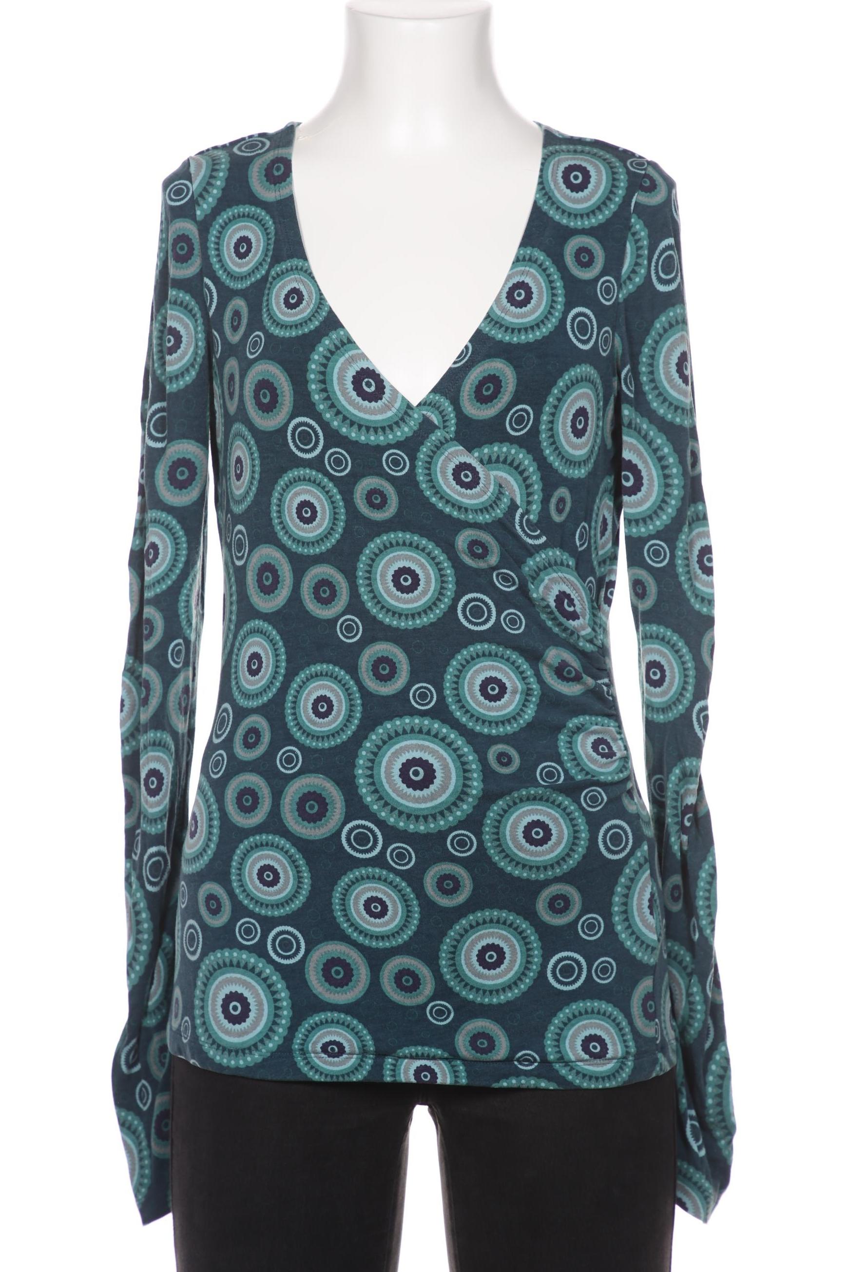 

Qiero Damen Langarmshirt, türkis, Gr. 34