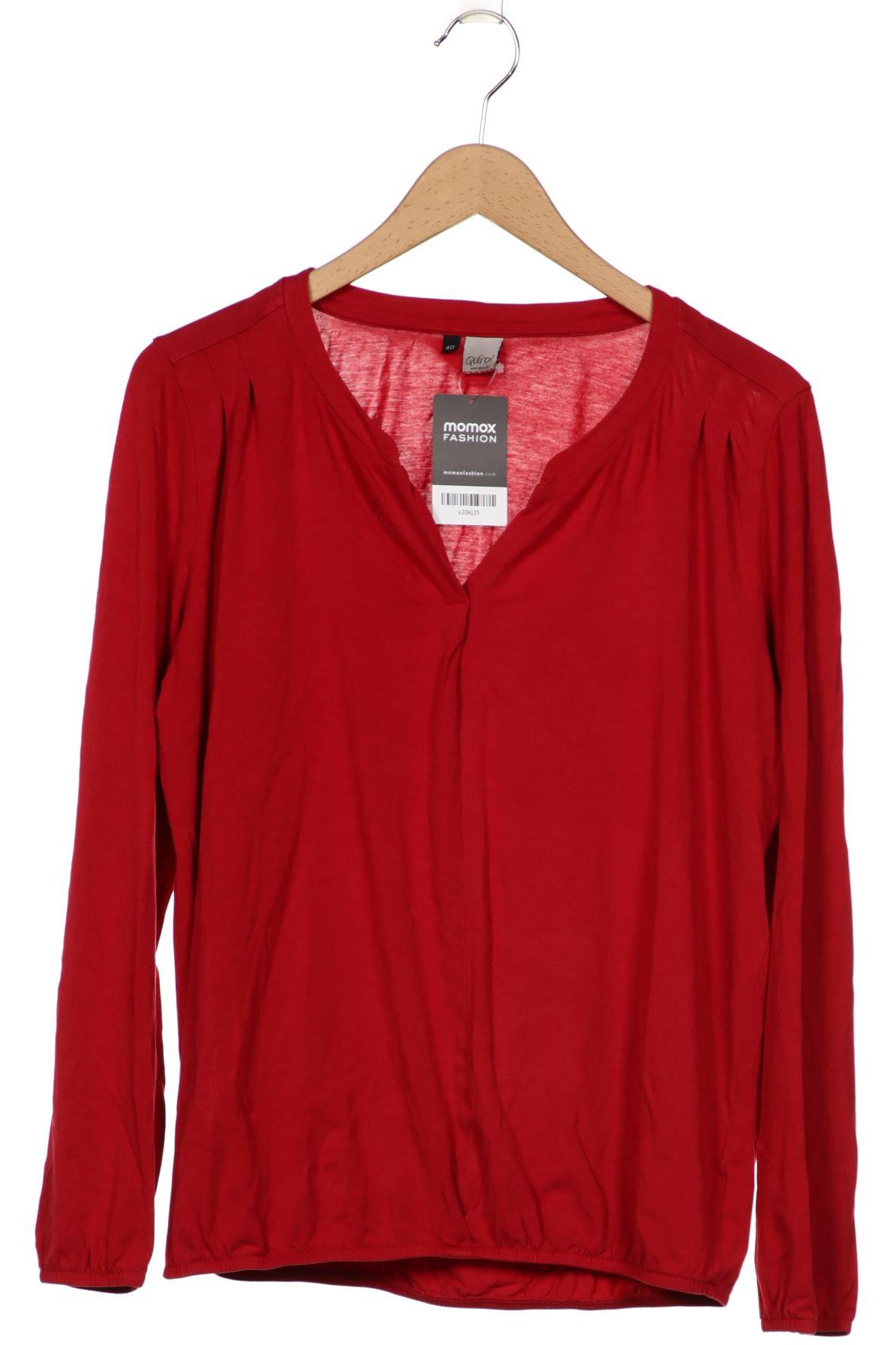 

Qiero Damen Langarmshirt, rot, Gr. 40