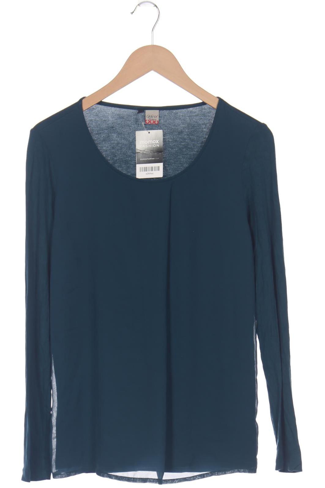 

Qiero Damen Langarmshirt, türkis, Gr. 38