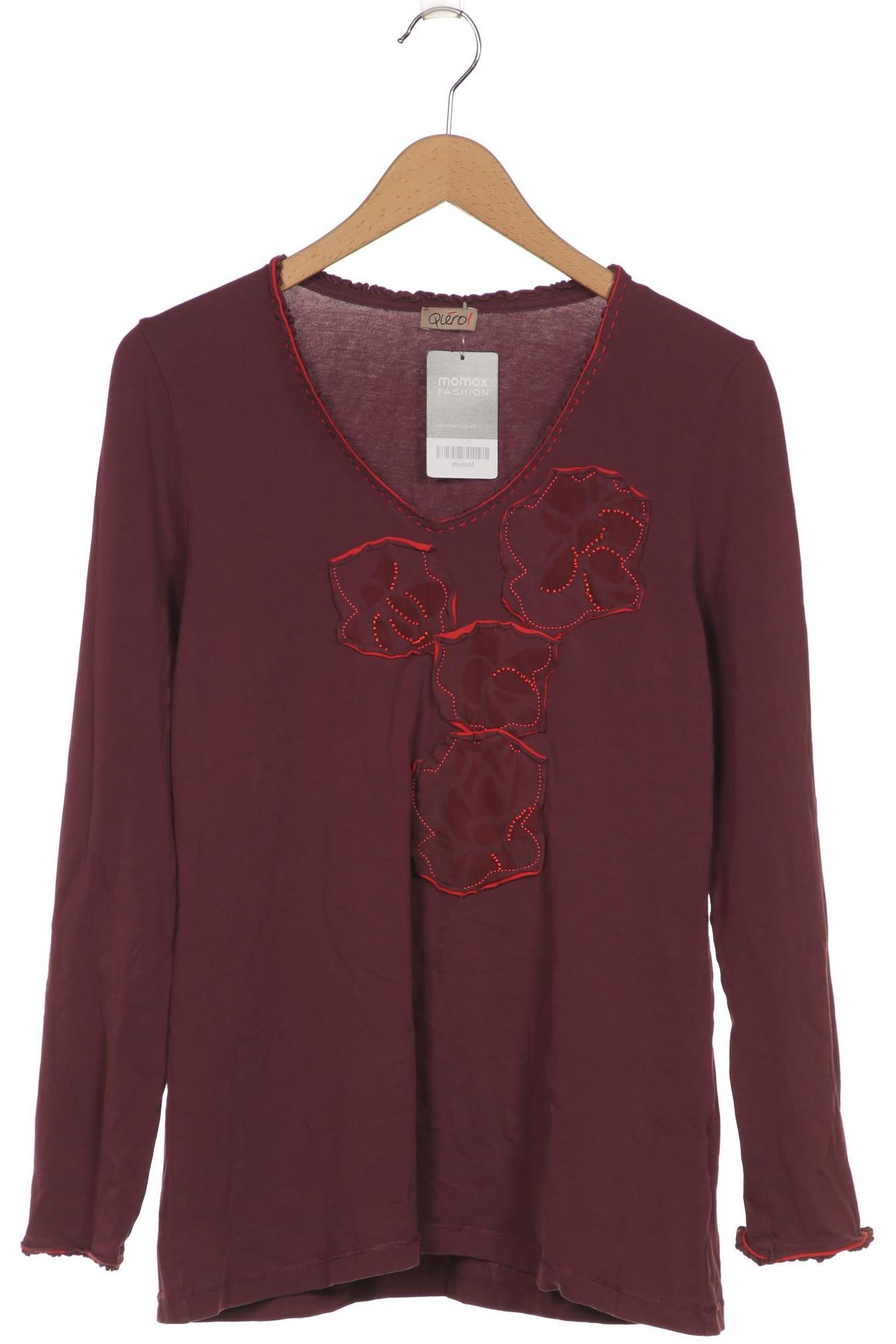 

Qiero Damen Langarmshirt, bordeaux
