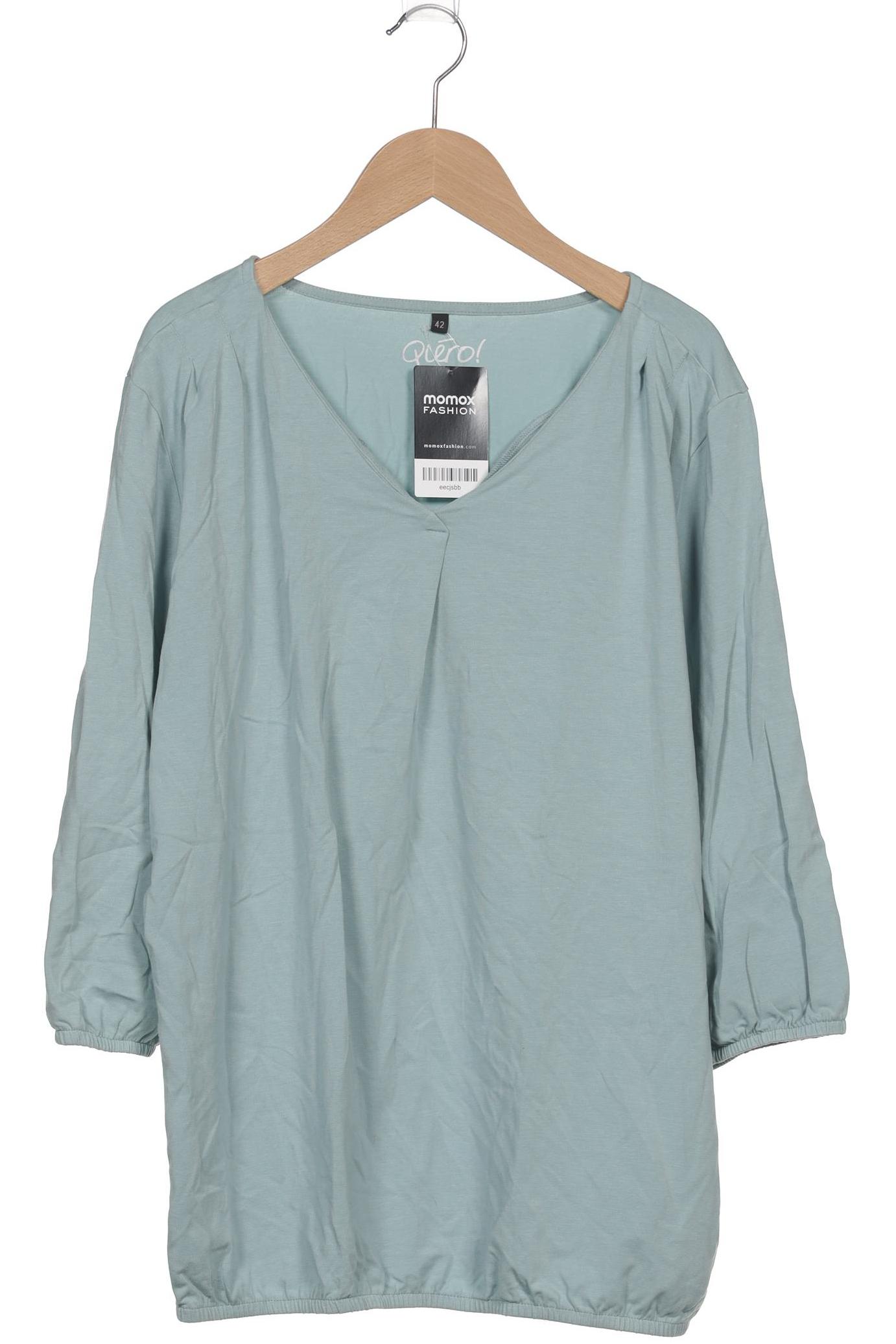 

Qiero Damen Langarmshirt, blau, Gr. 42
