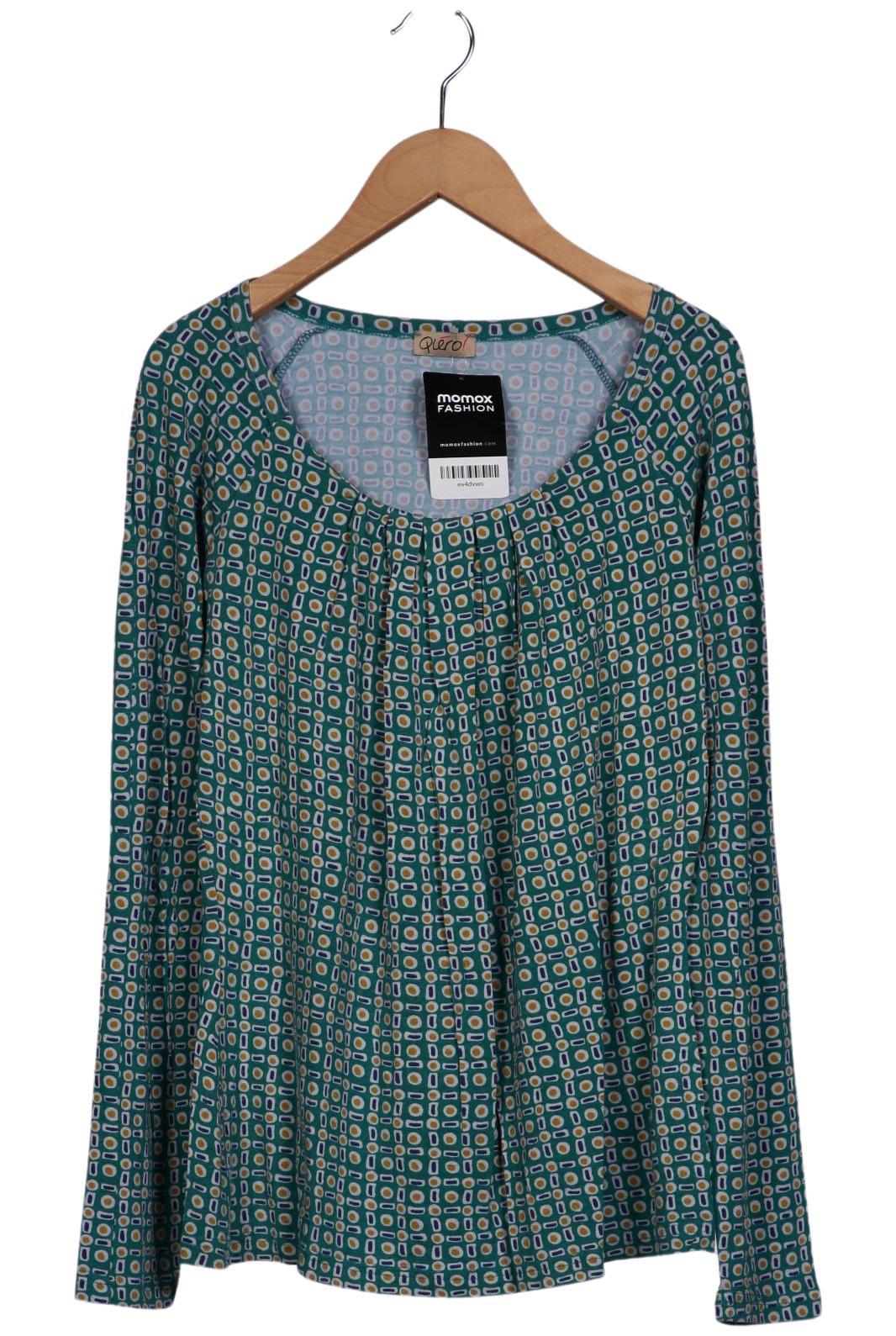 

Qiero Damen Langarmshirt, türkis, Gr. 38