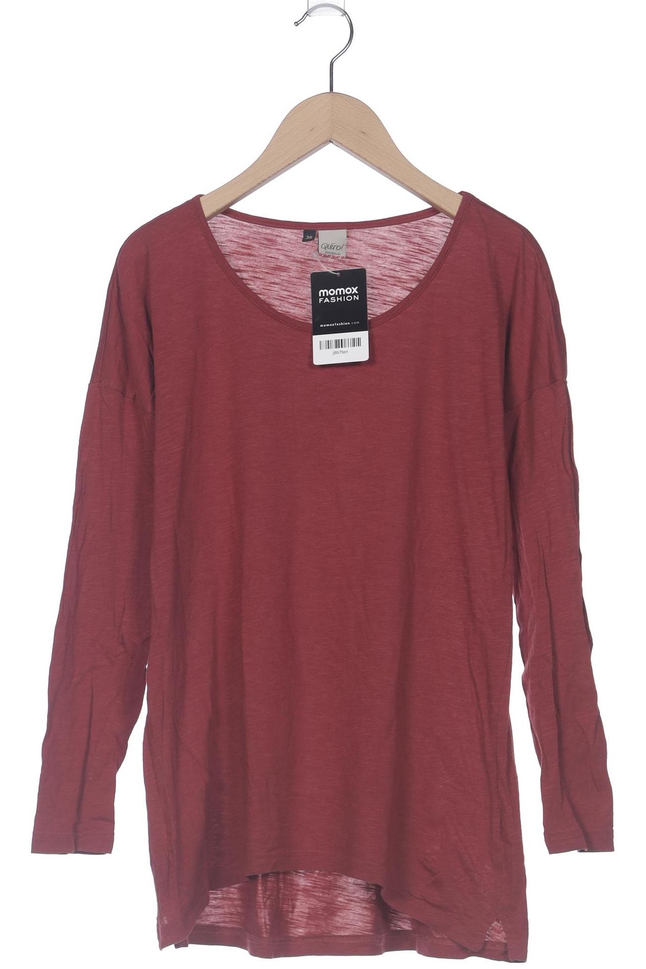 

Qiero Damen Langarmshirt, bordeaux, Gr. 36
