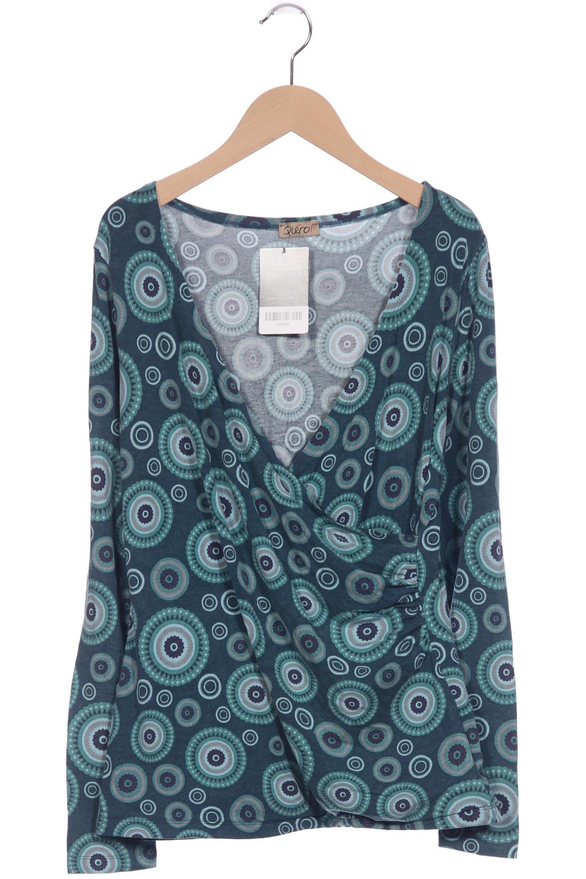 

Qiero Damen Langarmshirt, türkis, Gr. 40
