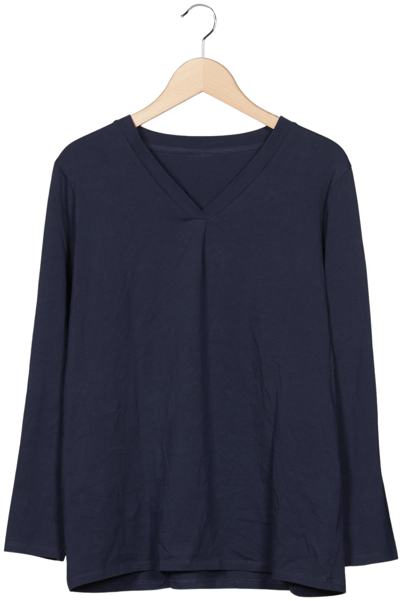 

Qiero Damen Langarmshirt, marineblau, Gr. 44