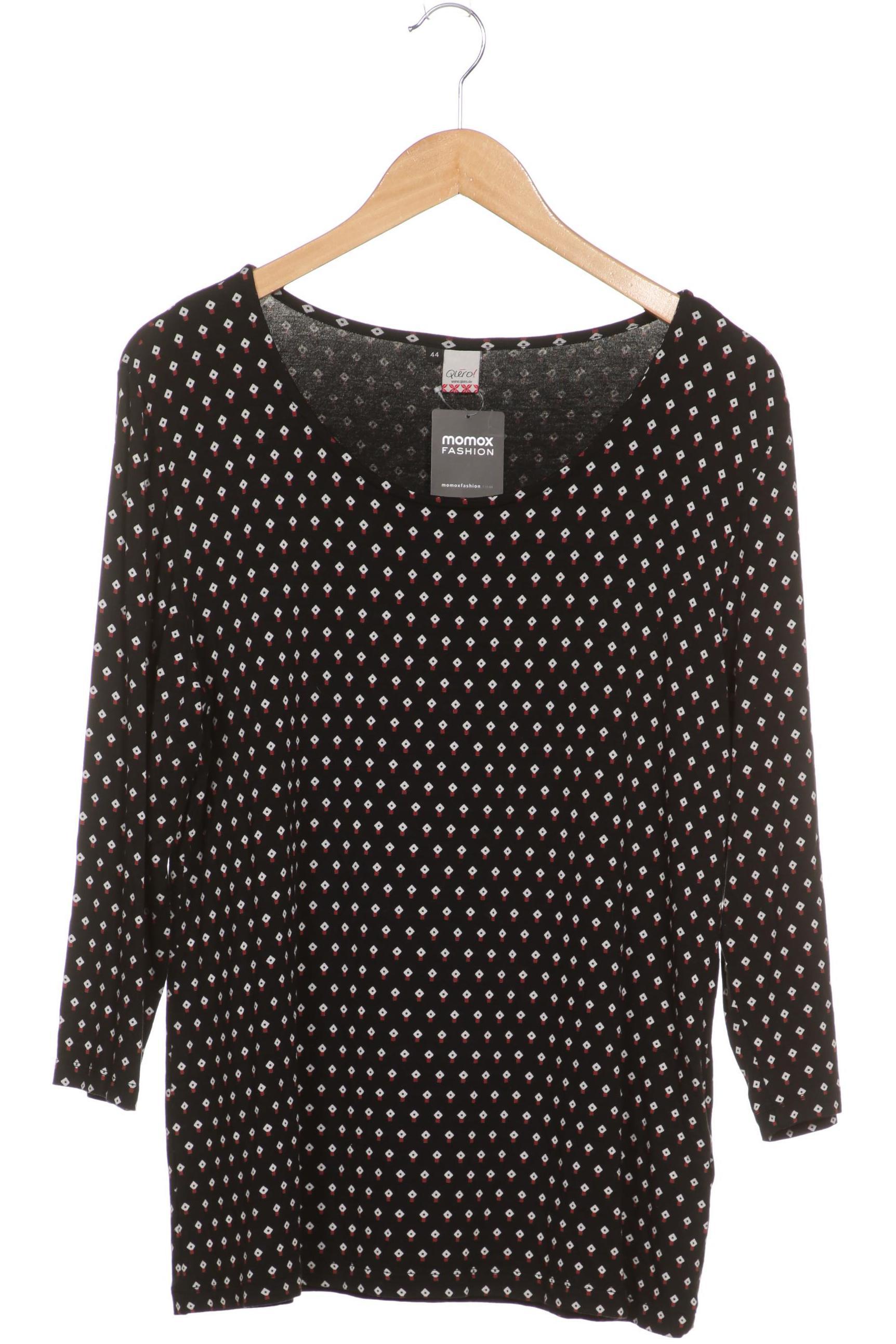 

Qiero Damen Langarmshirt, schwarz, Gr. 44