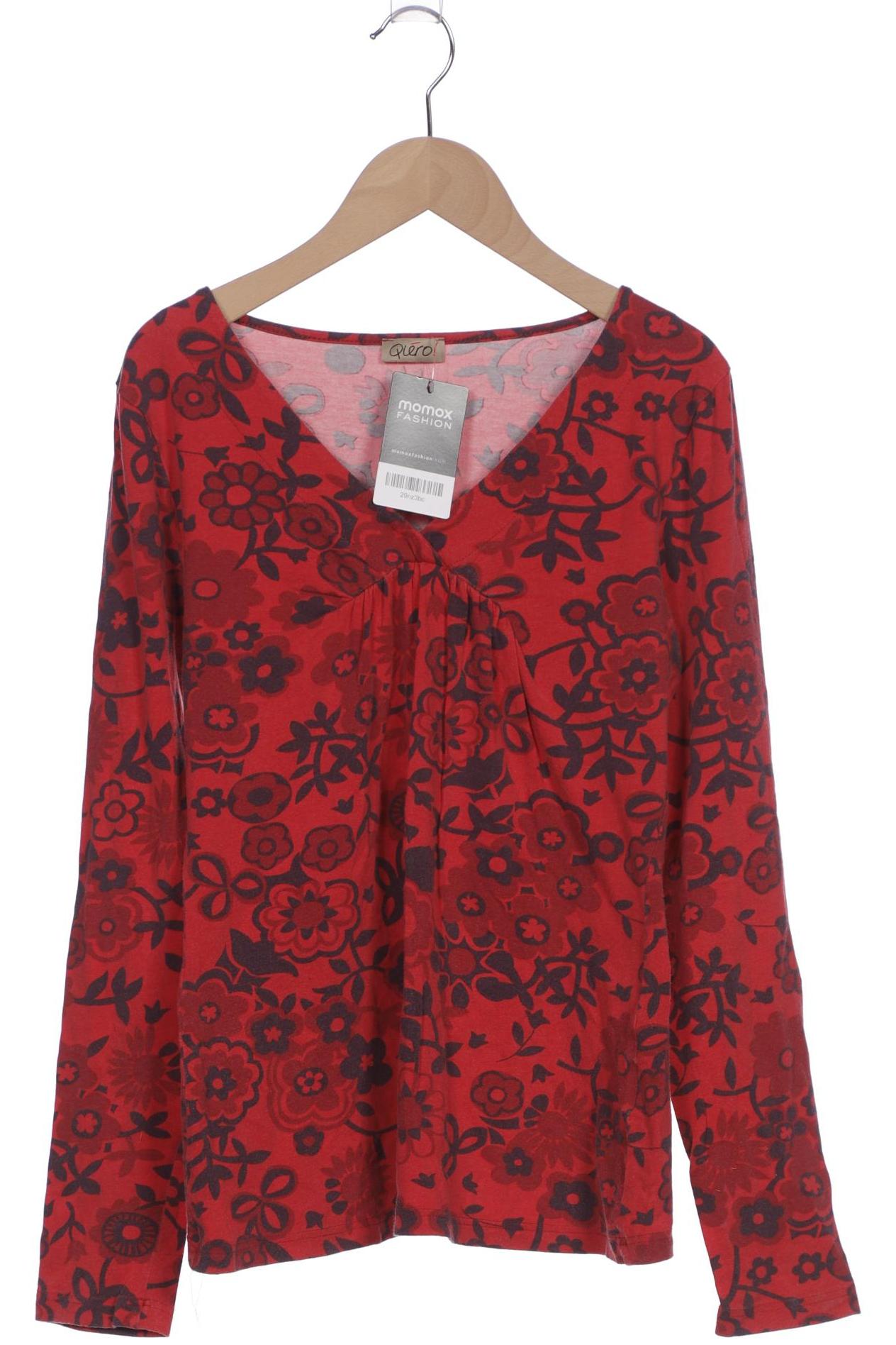 

Qiero Damen Langarmshirt, rot, Gr. 38