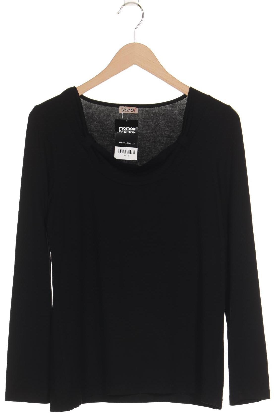 

Qiero Damen Langarmshirt, schwarz, Gr. 42