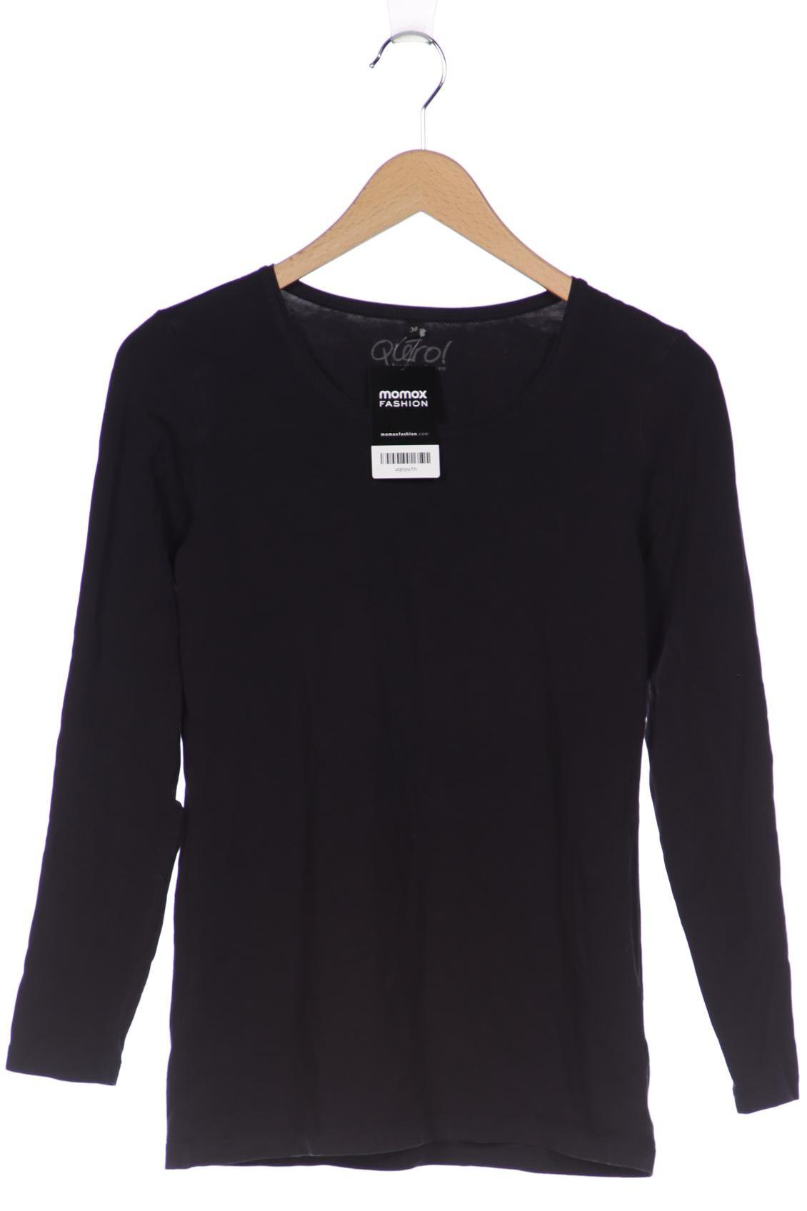 

Qiero Damen Langarmshirt, schwarz, Gr. 38