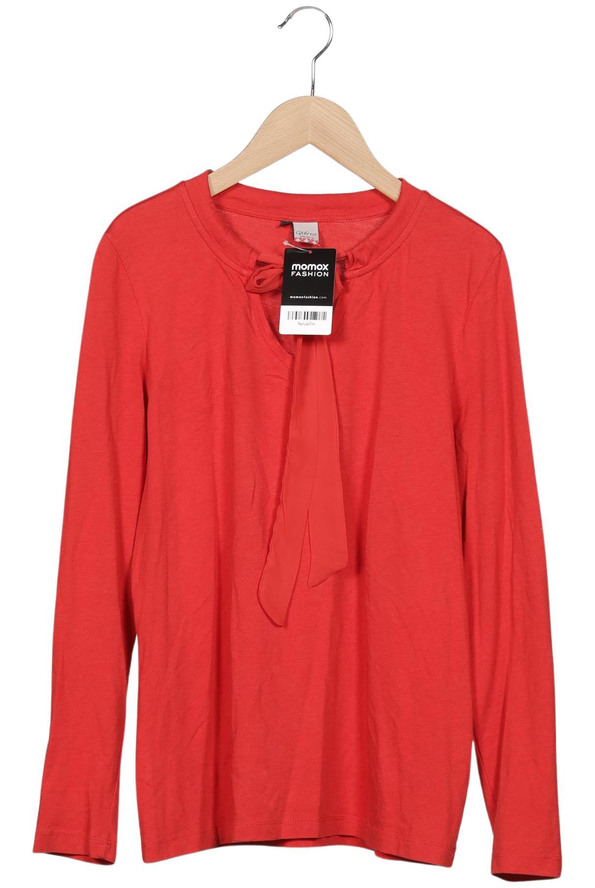 

Qiero Damen Langarmshirt, rot, Gr. 40