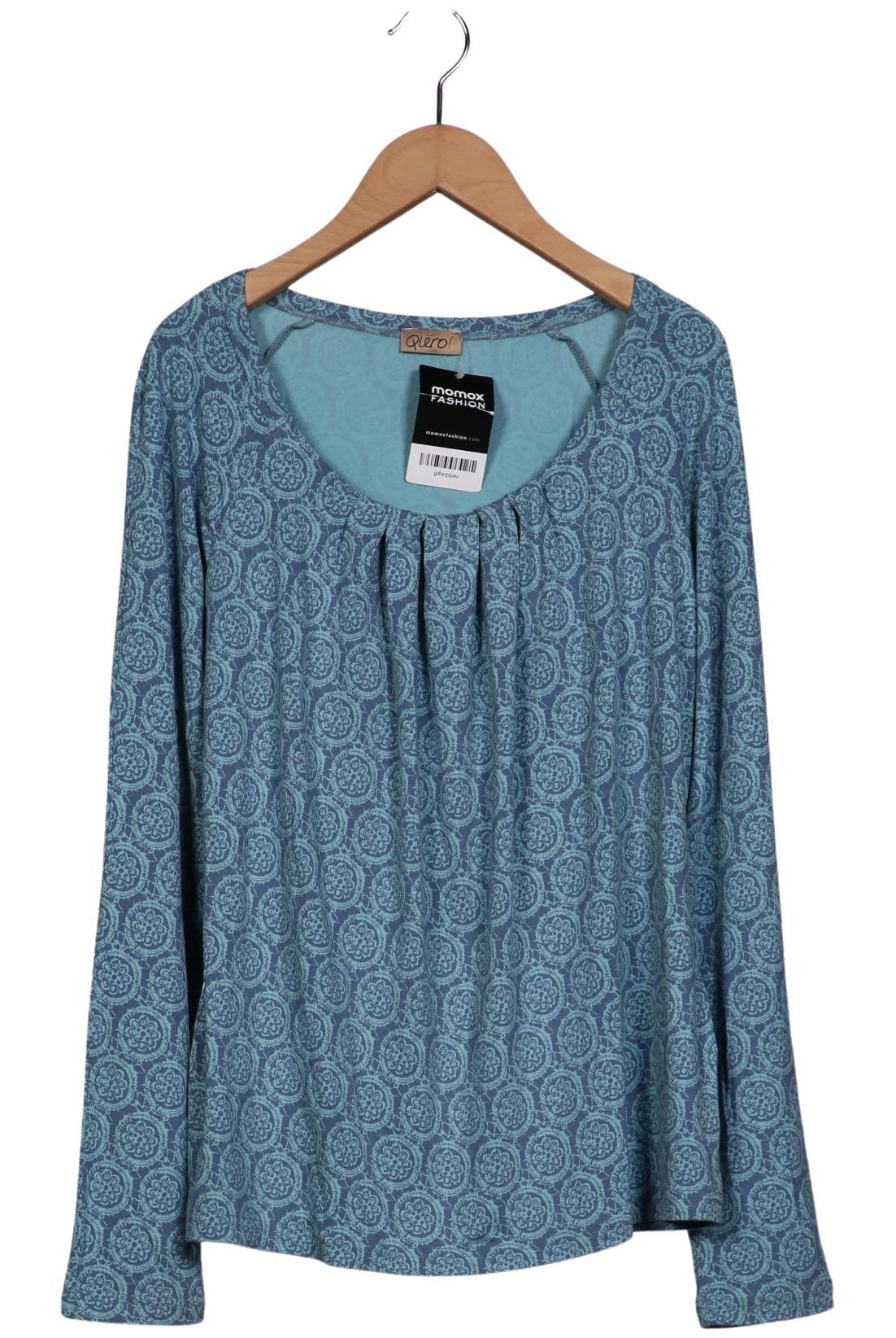 

Qiero Damen Langarmshirt, blau, Gr. 40