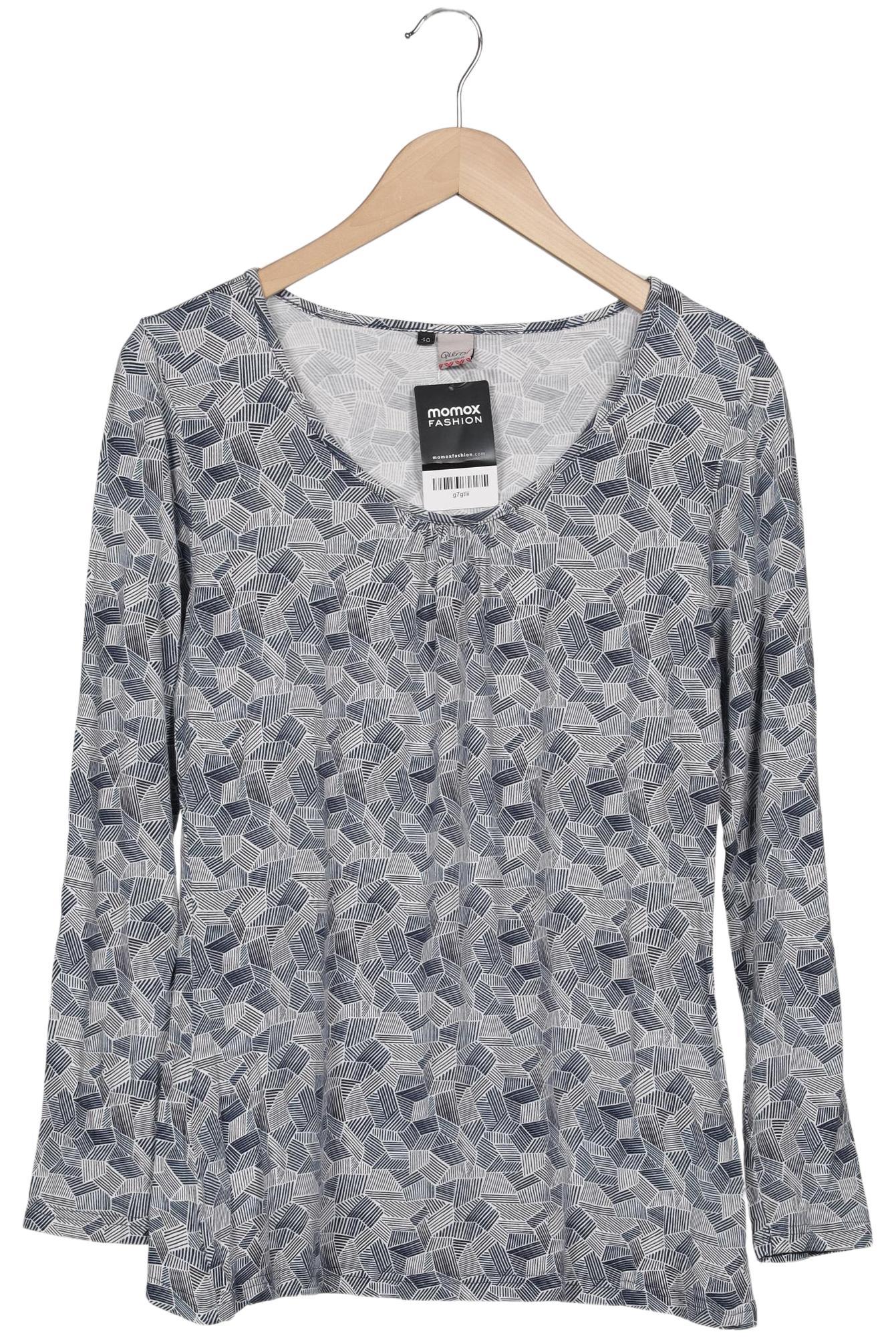 

Qiero Damen Langarmshirt, blau, Gr. 40
