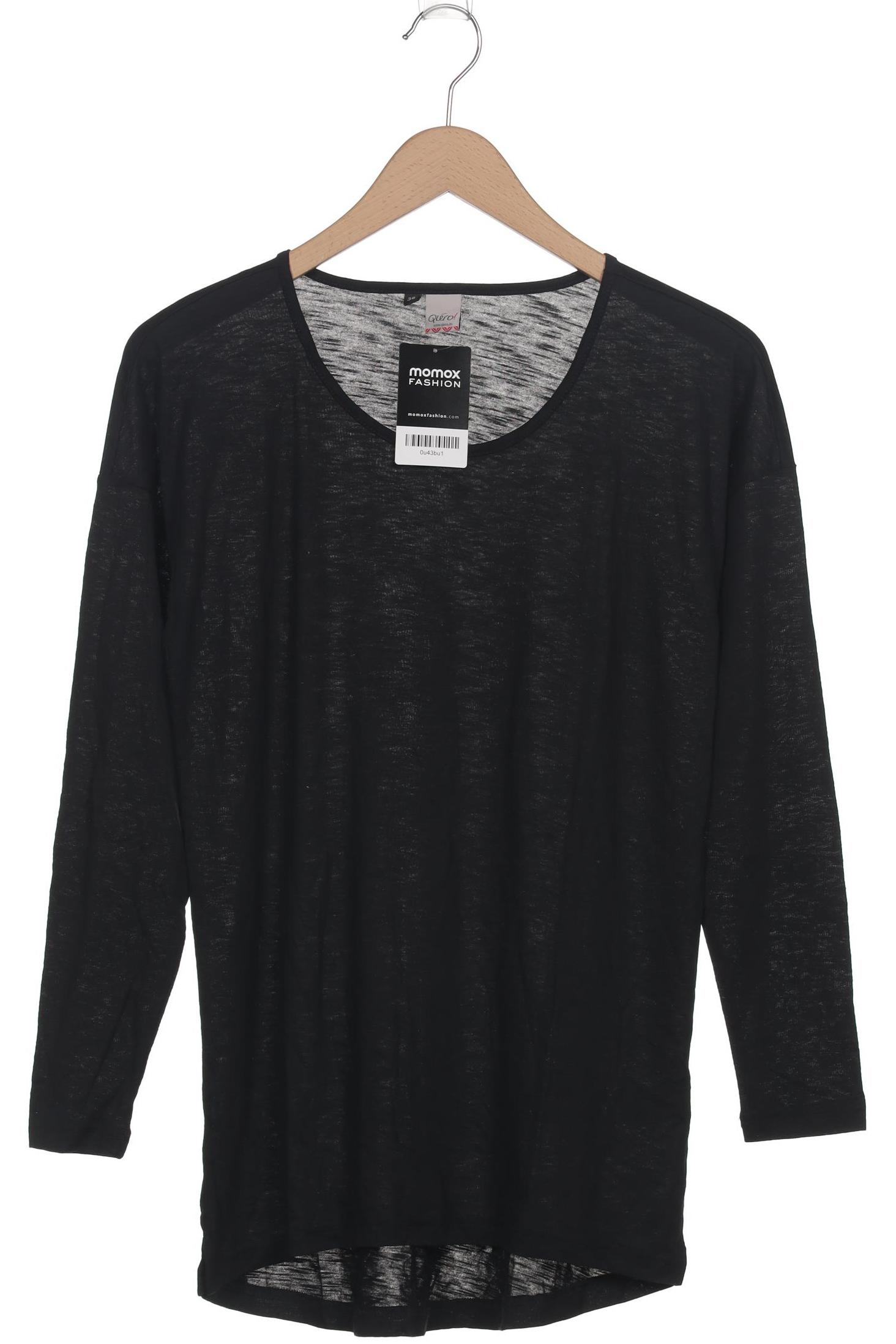 

Qiero Damen Langarmshirt, schwarz, Gr. 36