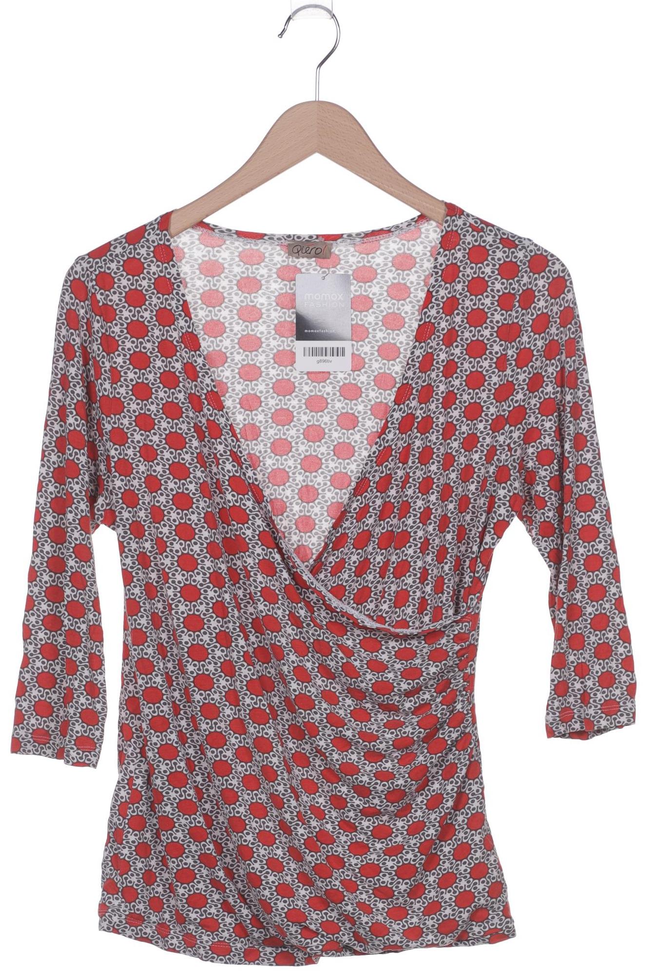 

Qiero Damen Langarmshirt, rot, Gr. 40