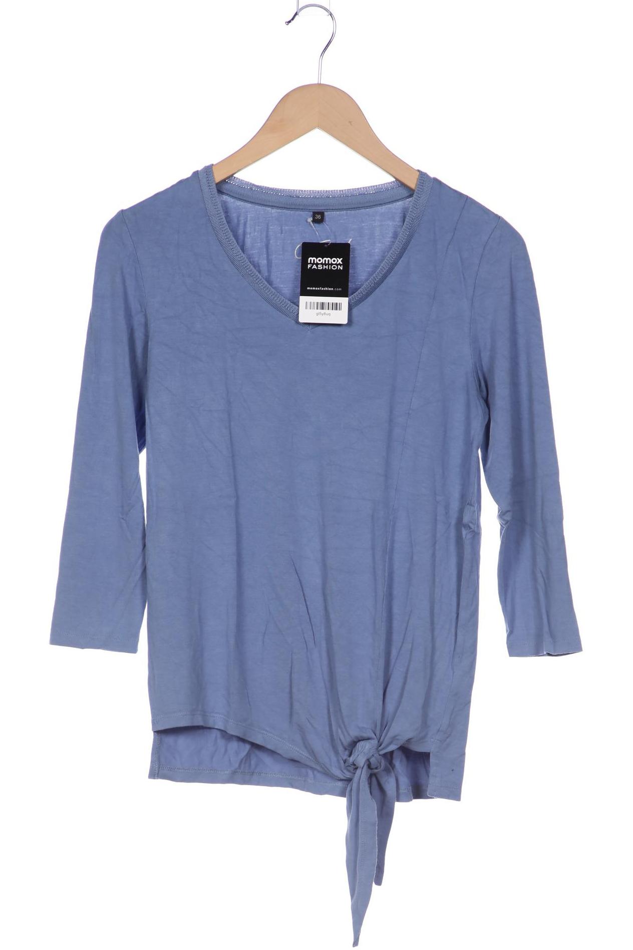 

Qiero Damen Langarmshirt, blau, Gr. 36