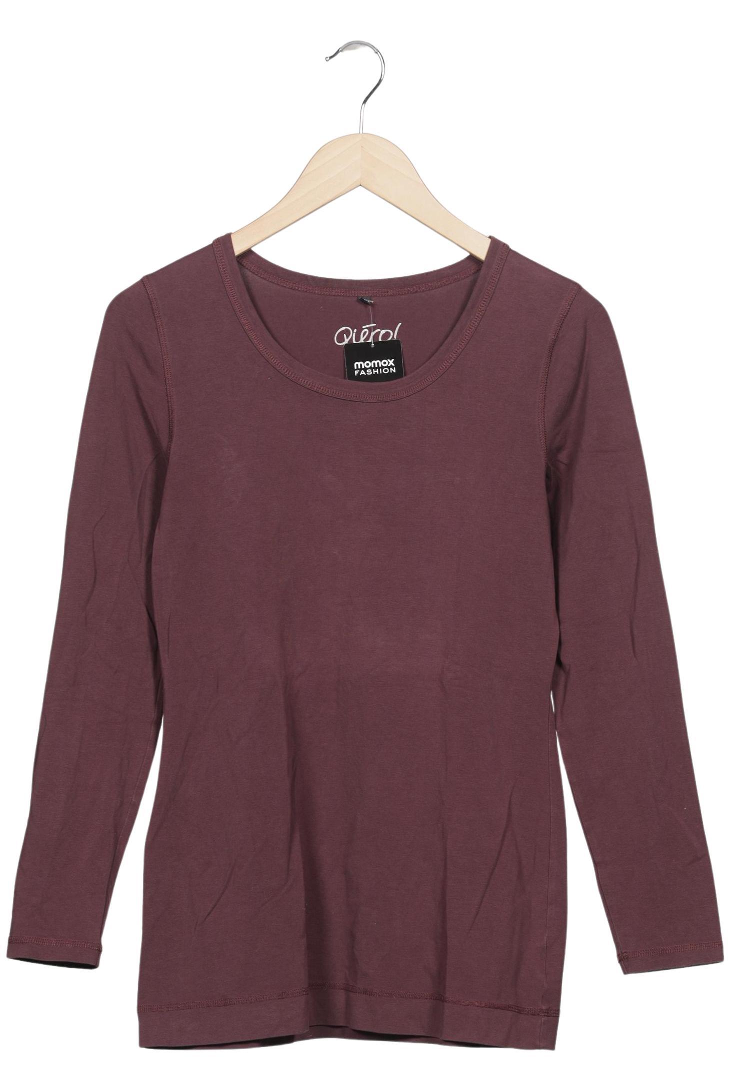 

Qiero Damen Langarmshirt, bordeaux, Gr. 40