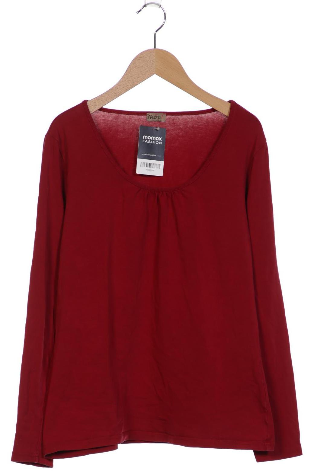 

Qiero Damen Langarmshirt, rot, Gr. 42